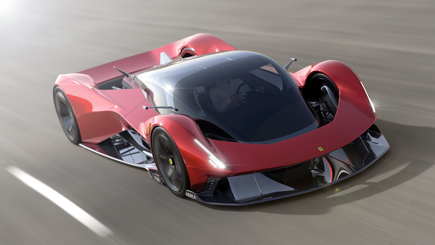 Ferrari，ferrari，Super car，Automobile design，