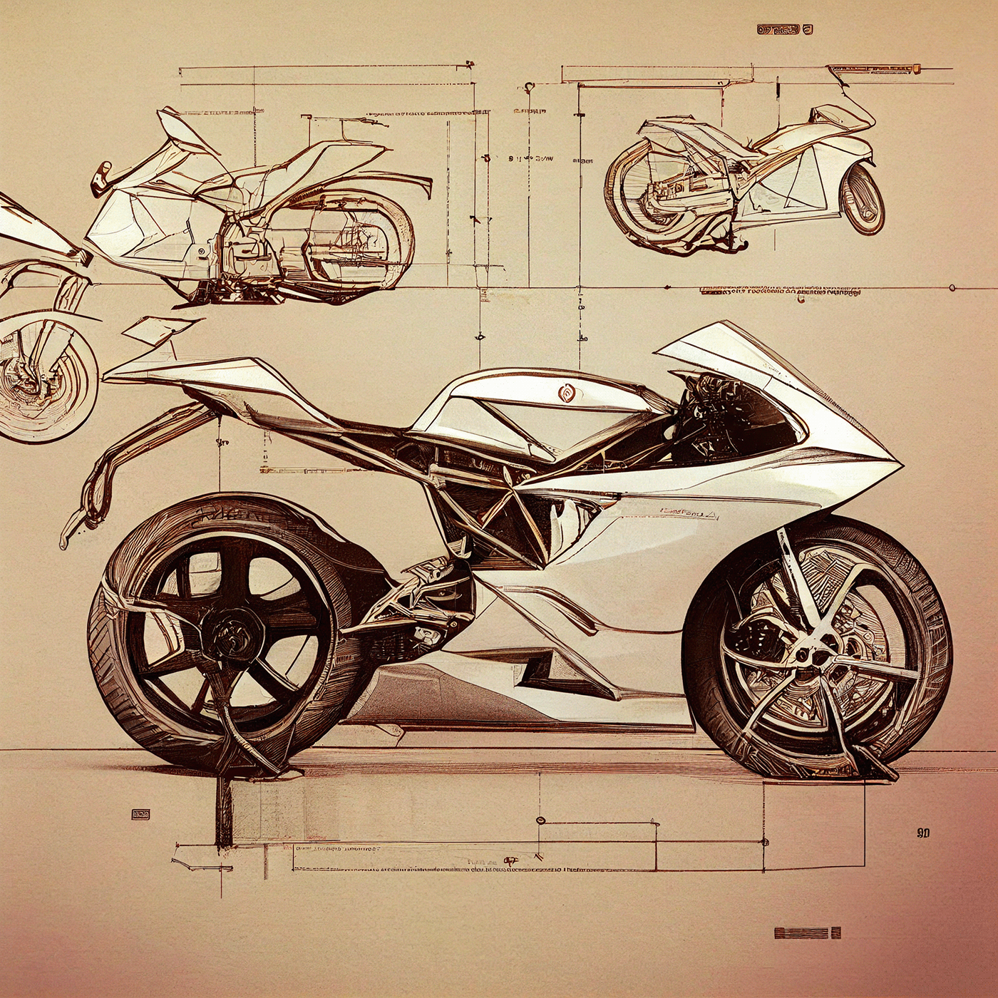 conceptual design，conceptual design，motorcycle，motorcycle，Motorcycle sketch，Motorcycle sketch，