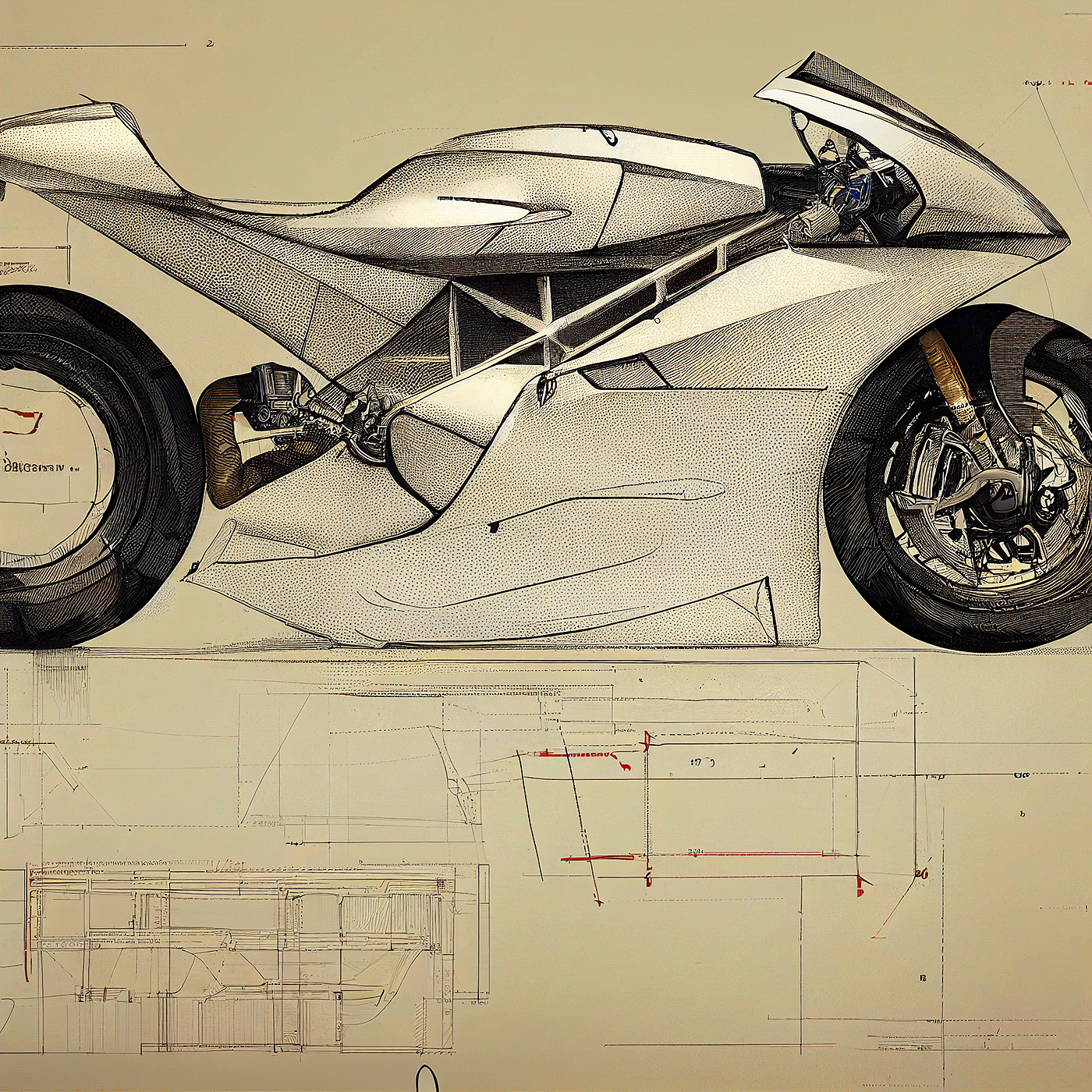 conceptual design，conceptual design，motorcycle，motorcycle，Motorcycle sketch，Motorcycle sketch，