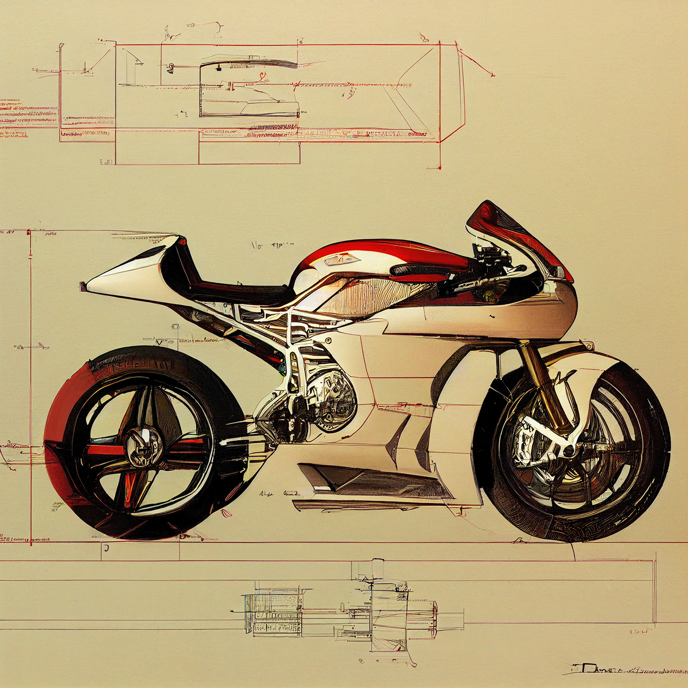 conceptual design，conceptual design，motorcycle，motorcycle，Motorcycle sketch，Motorcycle sketch，