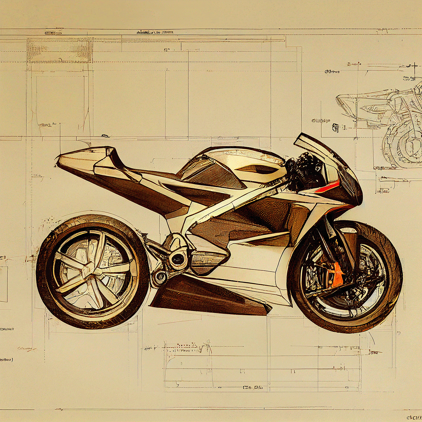 conceptual design，conceptual design，motorcycle，motorcycle，Motorcycle sketch，Motorcycle sketch，