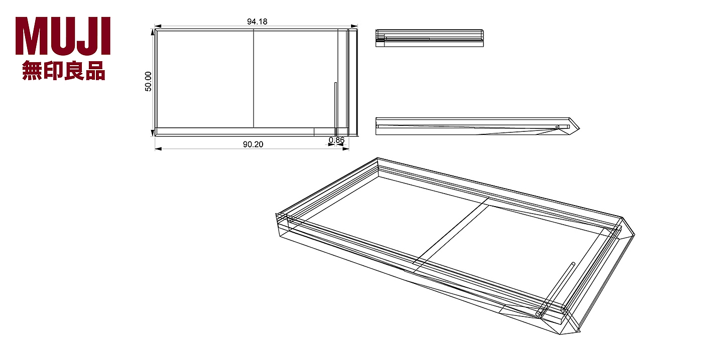 MUJI，Box，muji，Card Case，