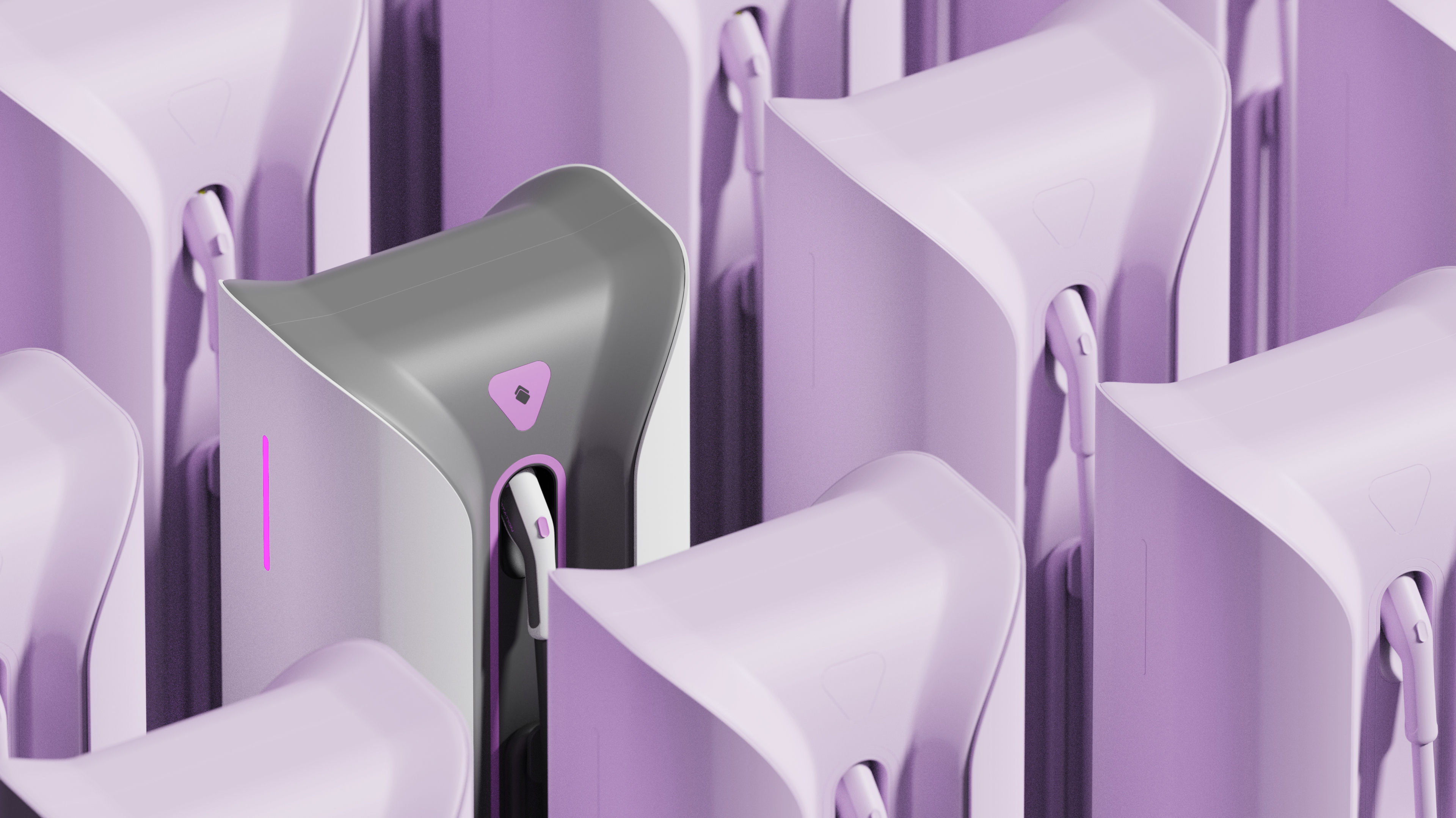 Super charging pile，Simple technology style，conceptual design，Independent project，