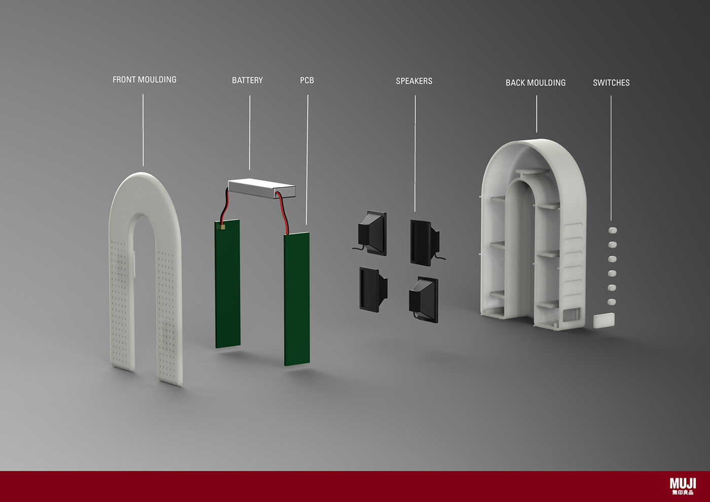 MUJI，speaker，muji，Relax Speaker，
