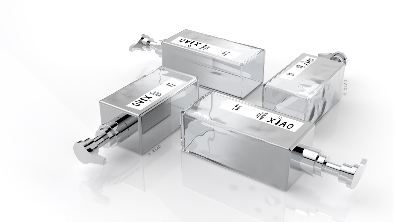 Appearance design of washing and protecting products，Shampoo, conditioner, shower gel, body milk，