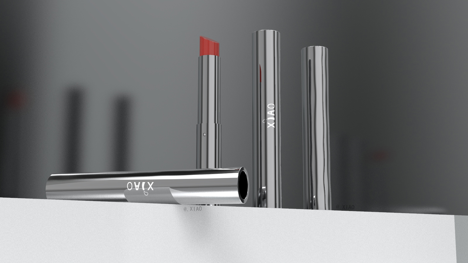 Beauty makeup, cosmetics, makeup，Lip glaze, lipstick, eyebrow pencil, foundation liquid, loose powder，Appearance design，