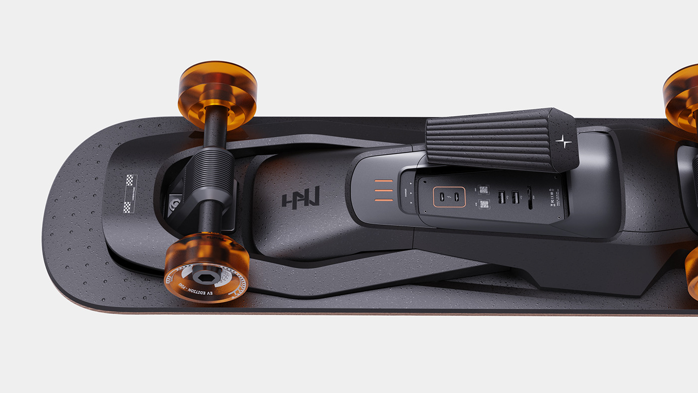 Polestar，Electric skateboard，E-skateboard，