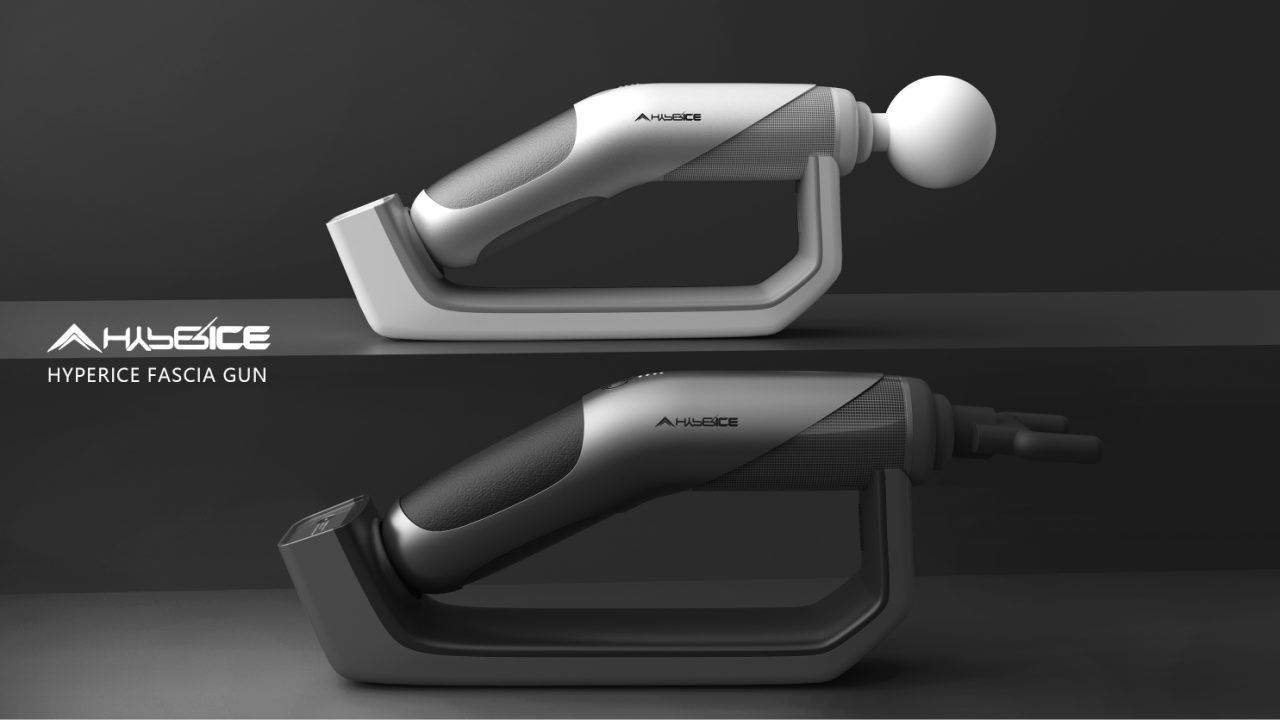 industrial design，product design，Portfolio production，Fascia gun，