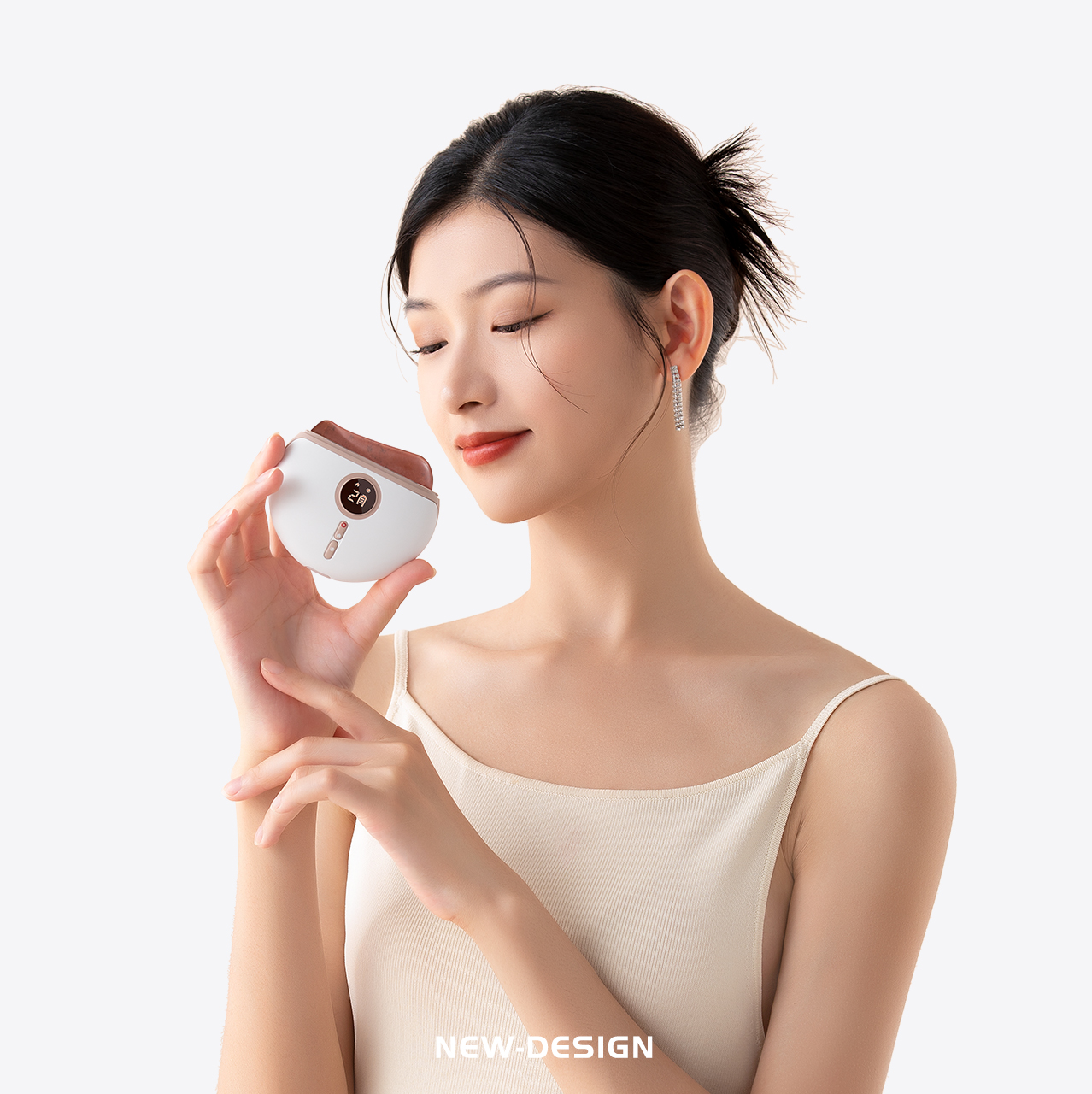 cosmetology，face，Scraping massage，Electronic technology，traditional culture，