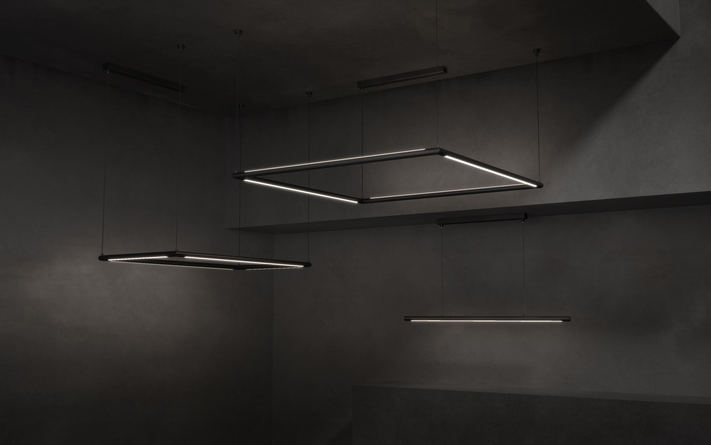 product design，lighting，Chandelier system，