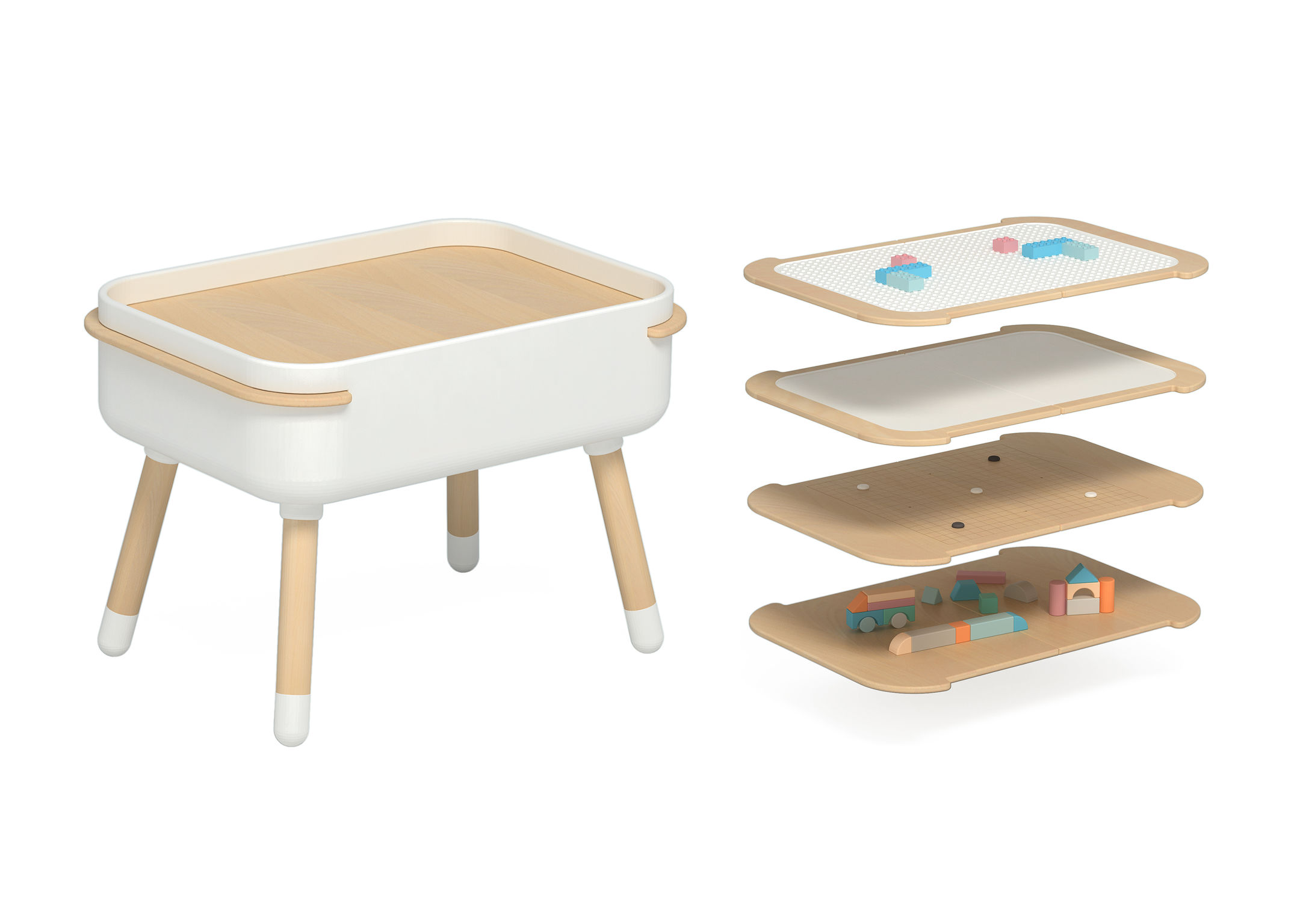 product design，Baby products，Game table，