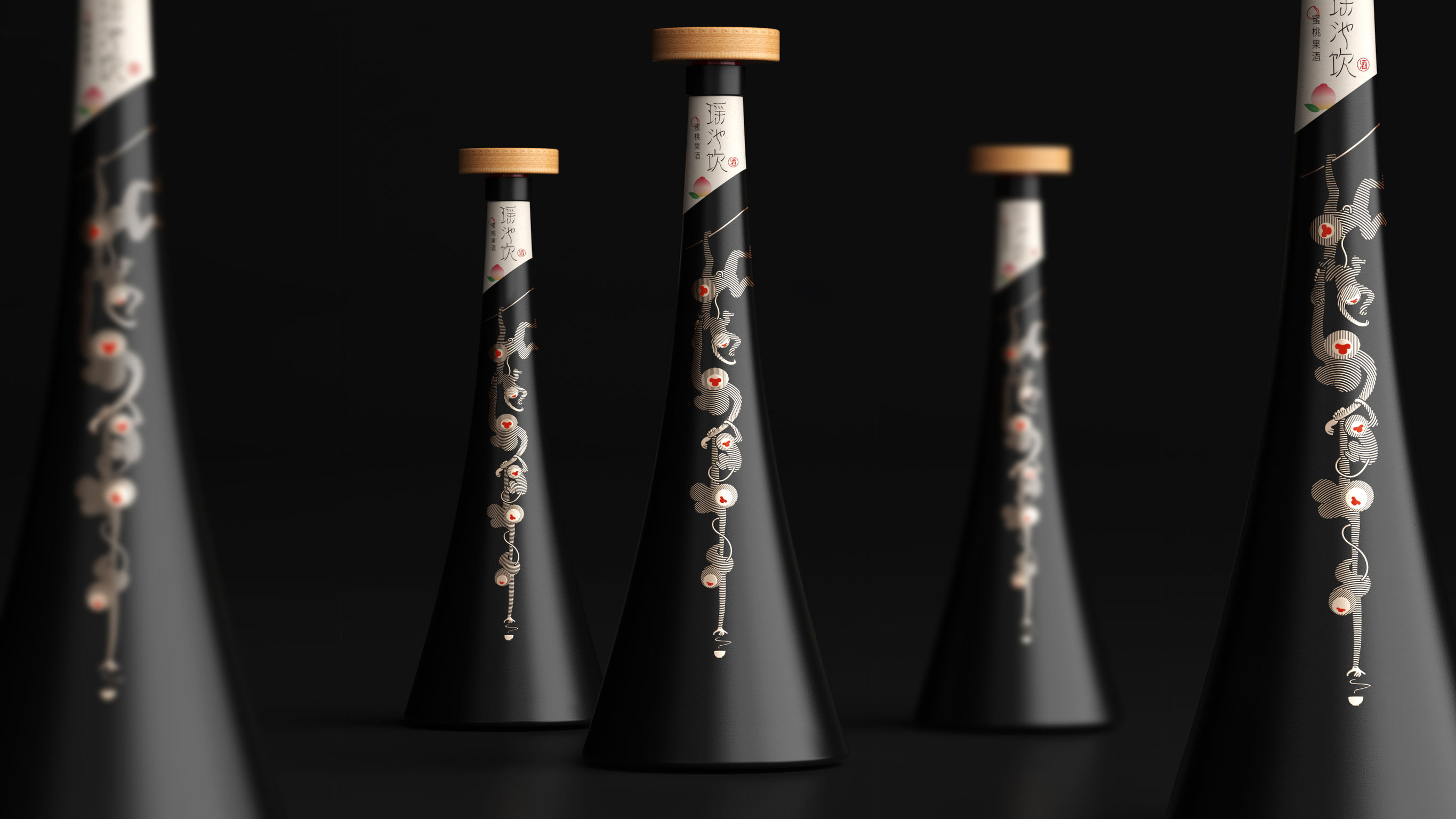 packing design，drink，Packaging of spirits and wines，