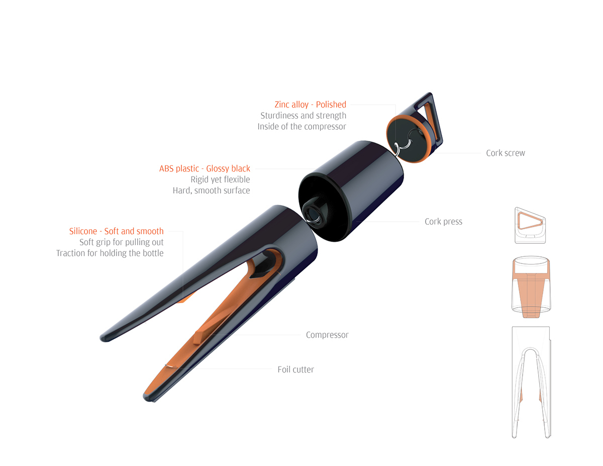 red wine，Bottle opener，Wine stopper，Alcohol，Open wine，