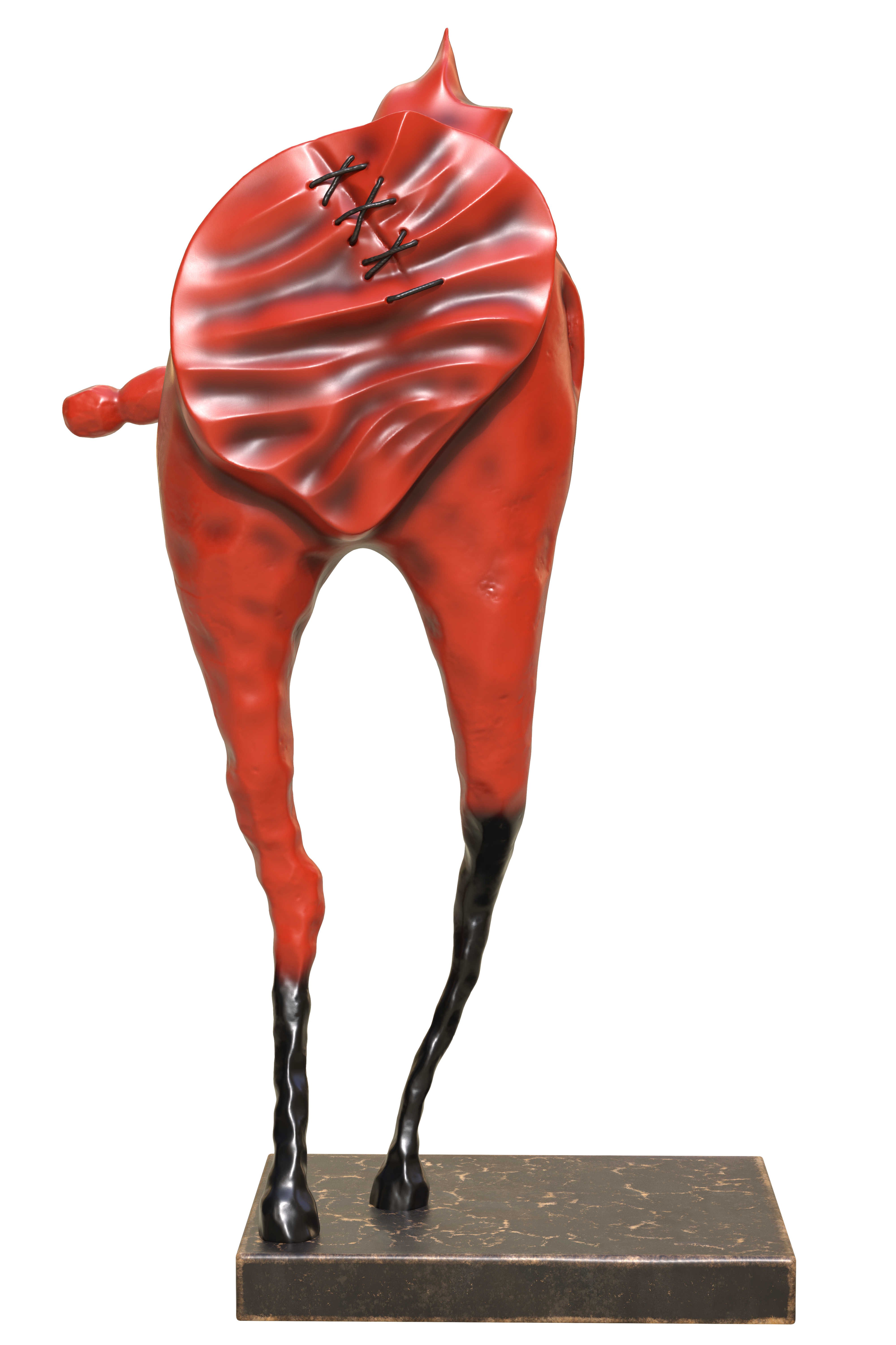 Chicken leg，Sculpture，carving，furniture，modeling，Render，originality，Design，