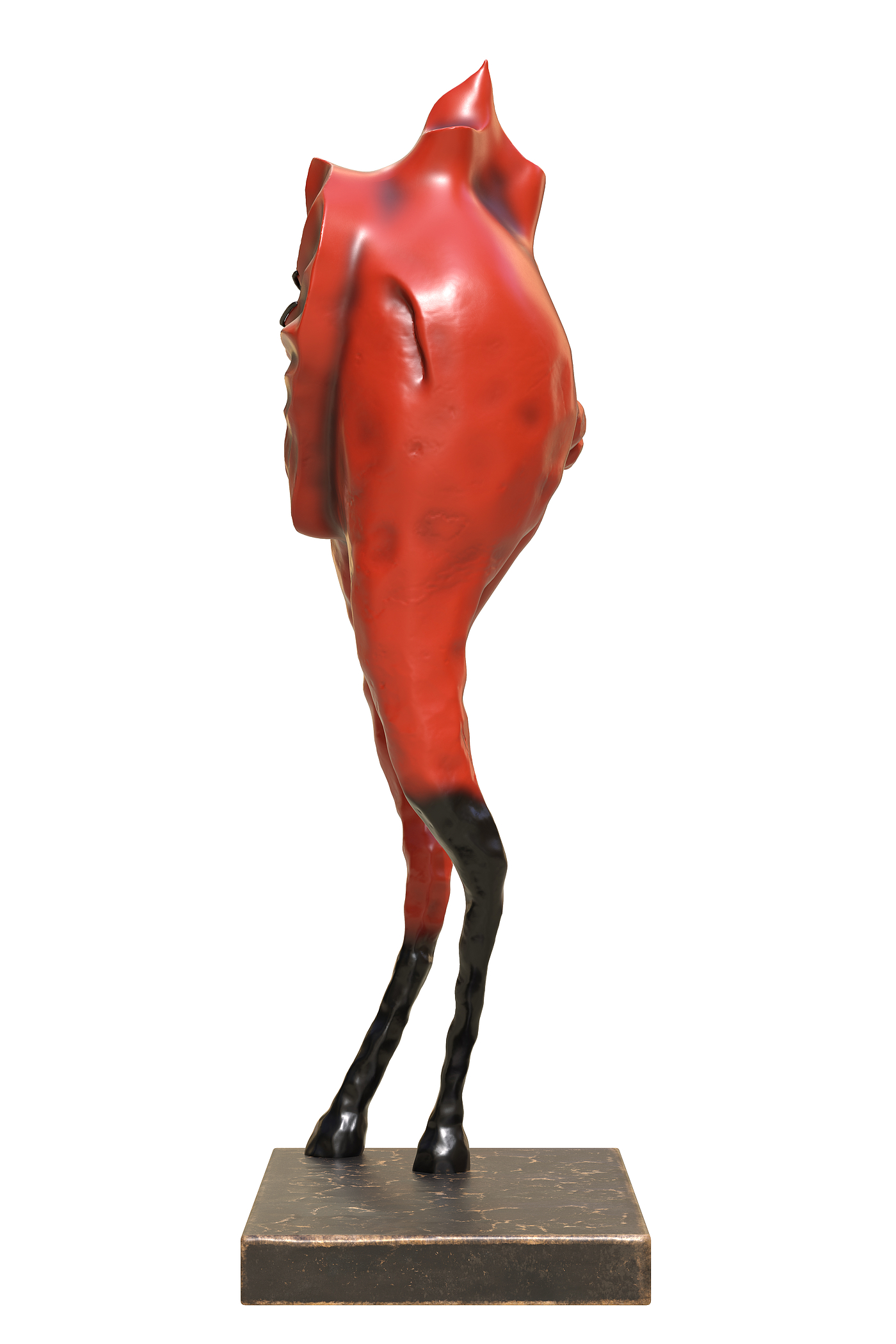 Chicken leg，Sculpture，carving，furniture，modeling，Render，originality，Design，