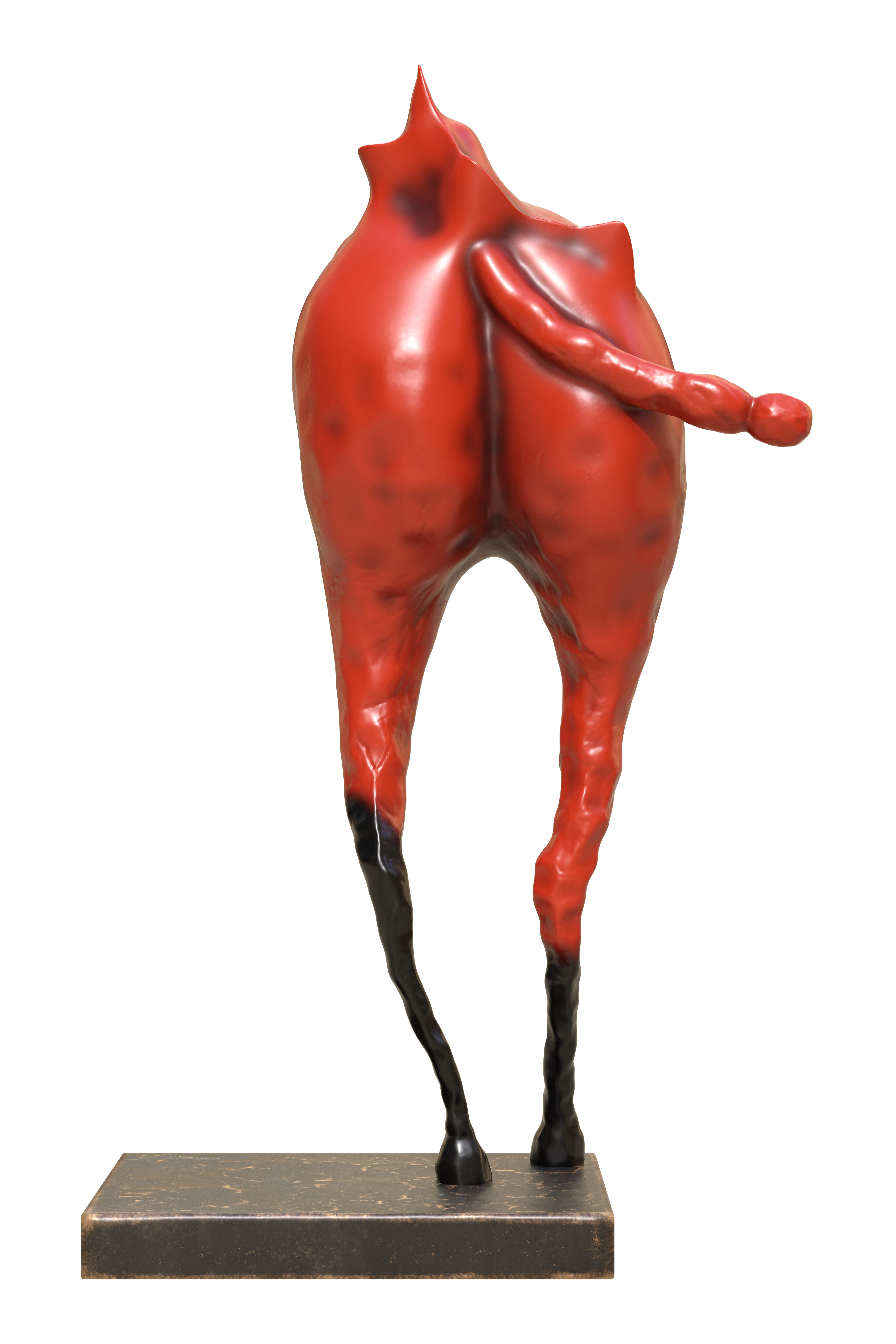 Chicken leg，Sculpture，carving，furniture，modeling，Render，originality，Design，