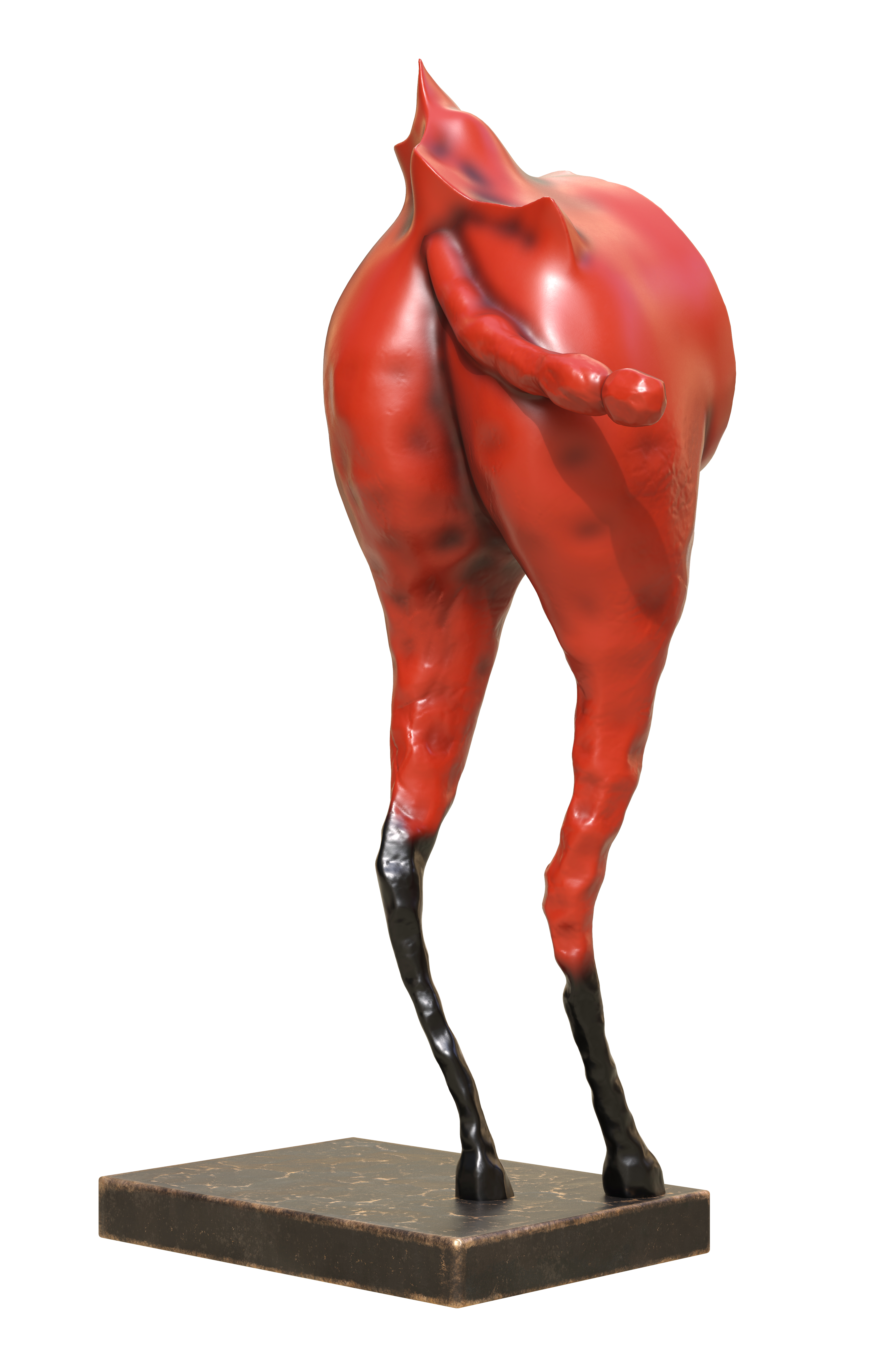 Chicken leg，Sculpture，carving，furniture，modeling，Render，originality，Design，
