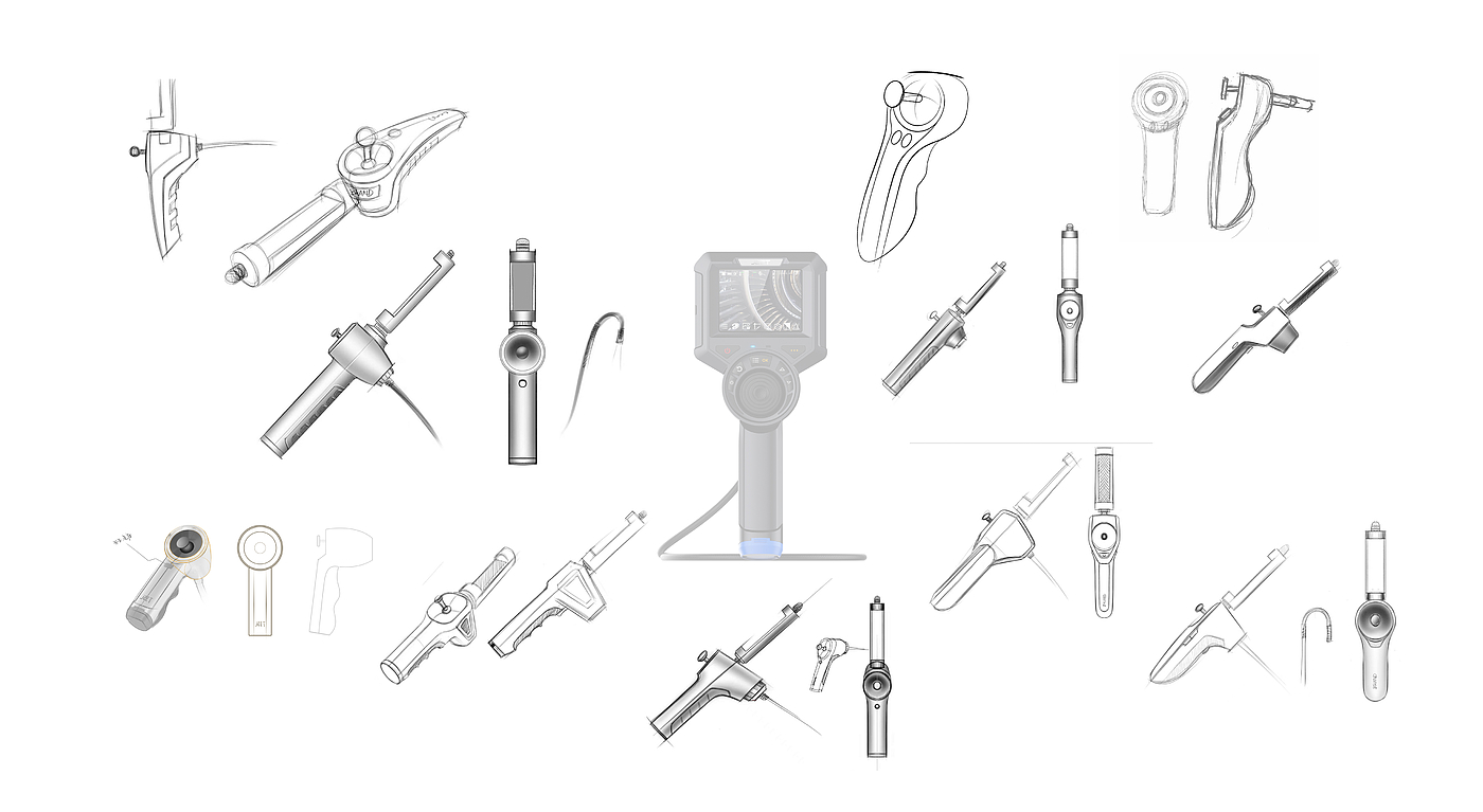 # Endoscope# Lever Principle #360 Bending Guide，