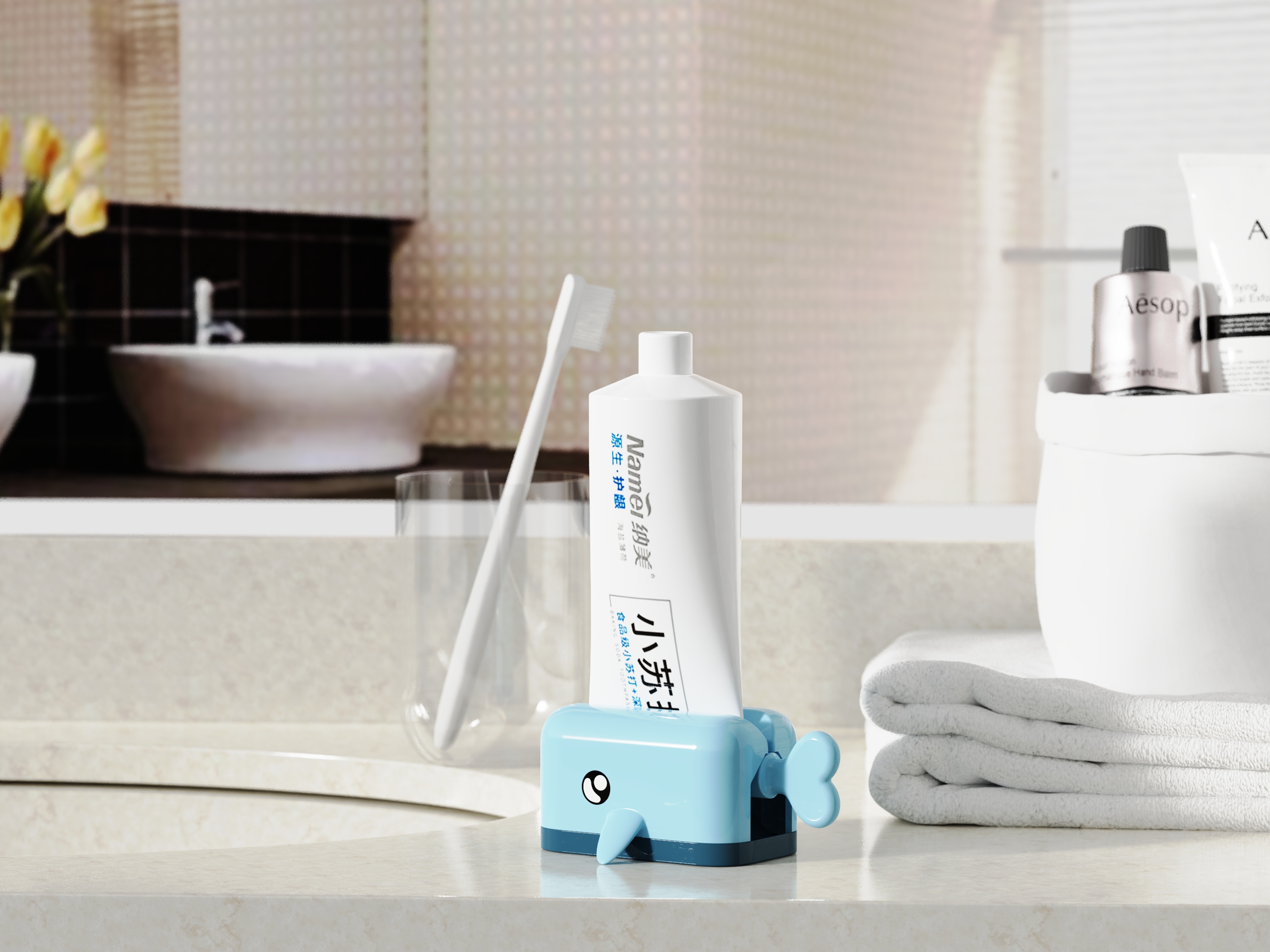 Toothpaste Dispenser ，