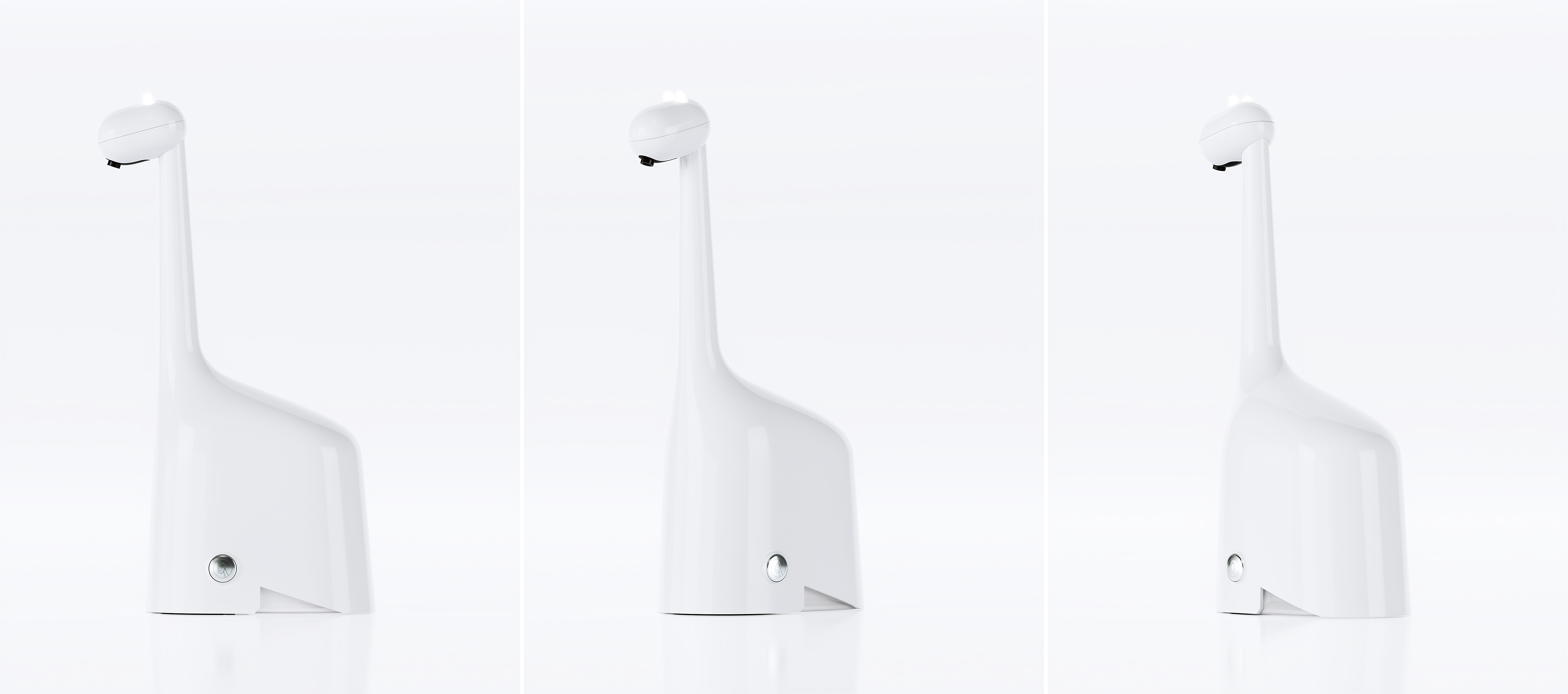 giraffe，Liquid soap，automatic，Children's products，Home Furnishing，product design，3D rendering，three-dimensional，