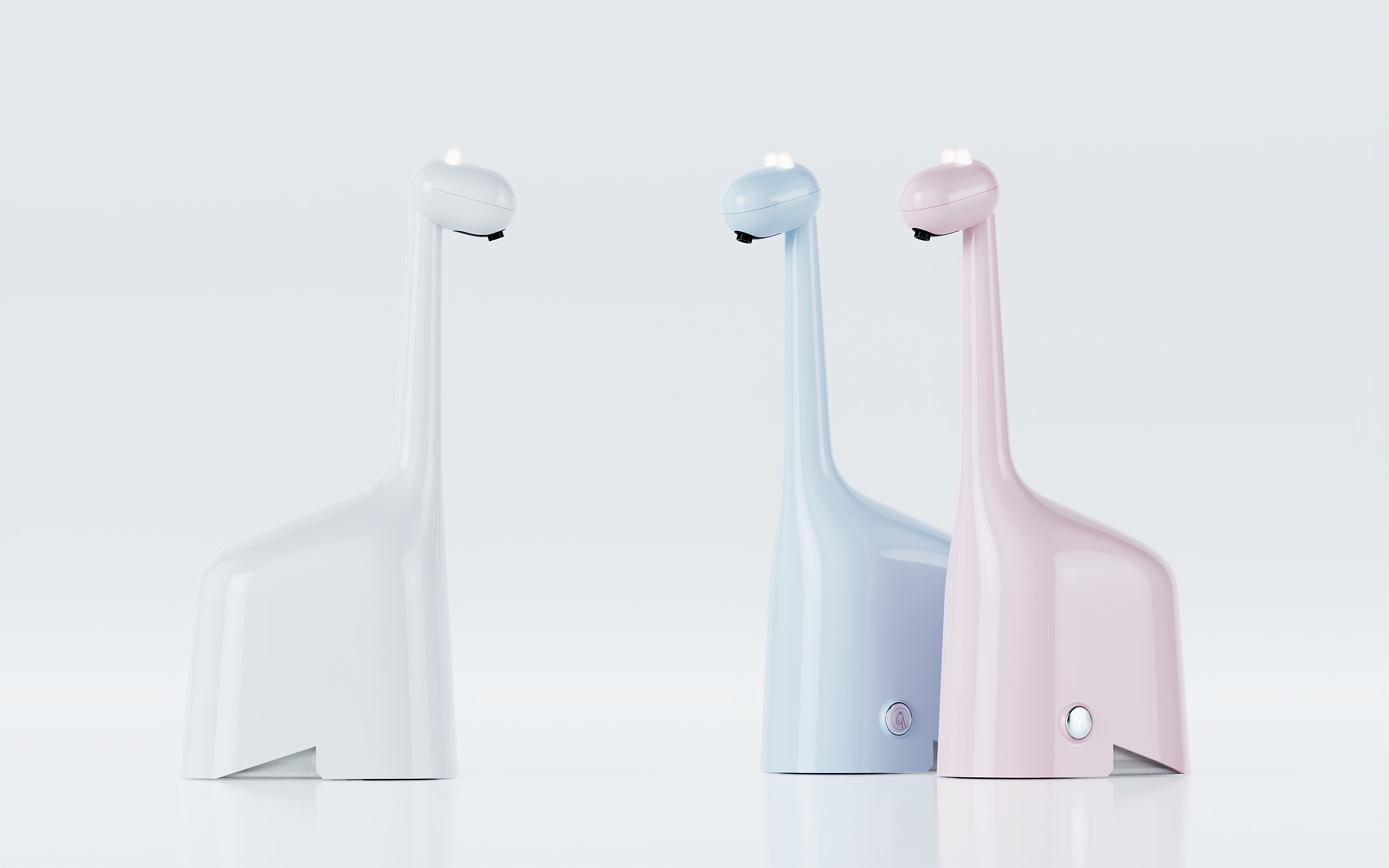 giraffe，Liquid soap，automatic，Children's products，Home Furnishing，product design，3D rendering，three-dimensional，