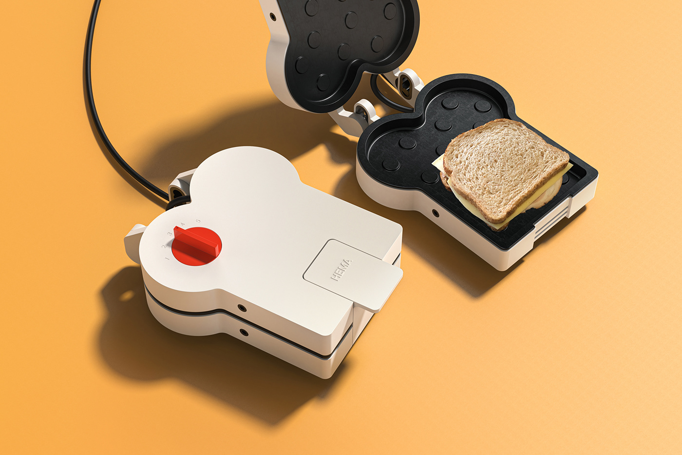 Sandwich machine，product design，food，Design，