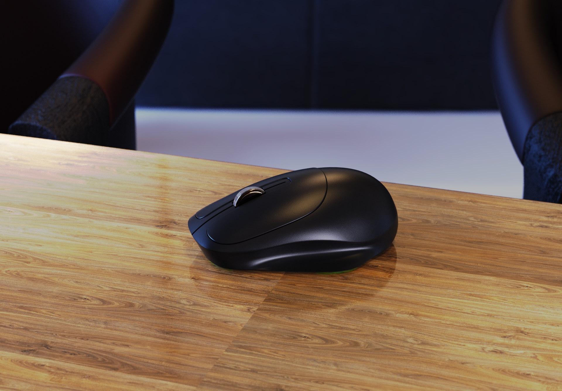 Mouse modeling，Mouse rendering，texture of material，scene，
