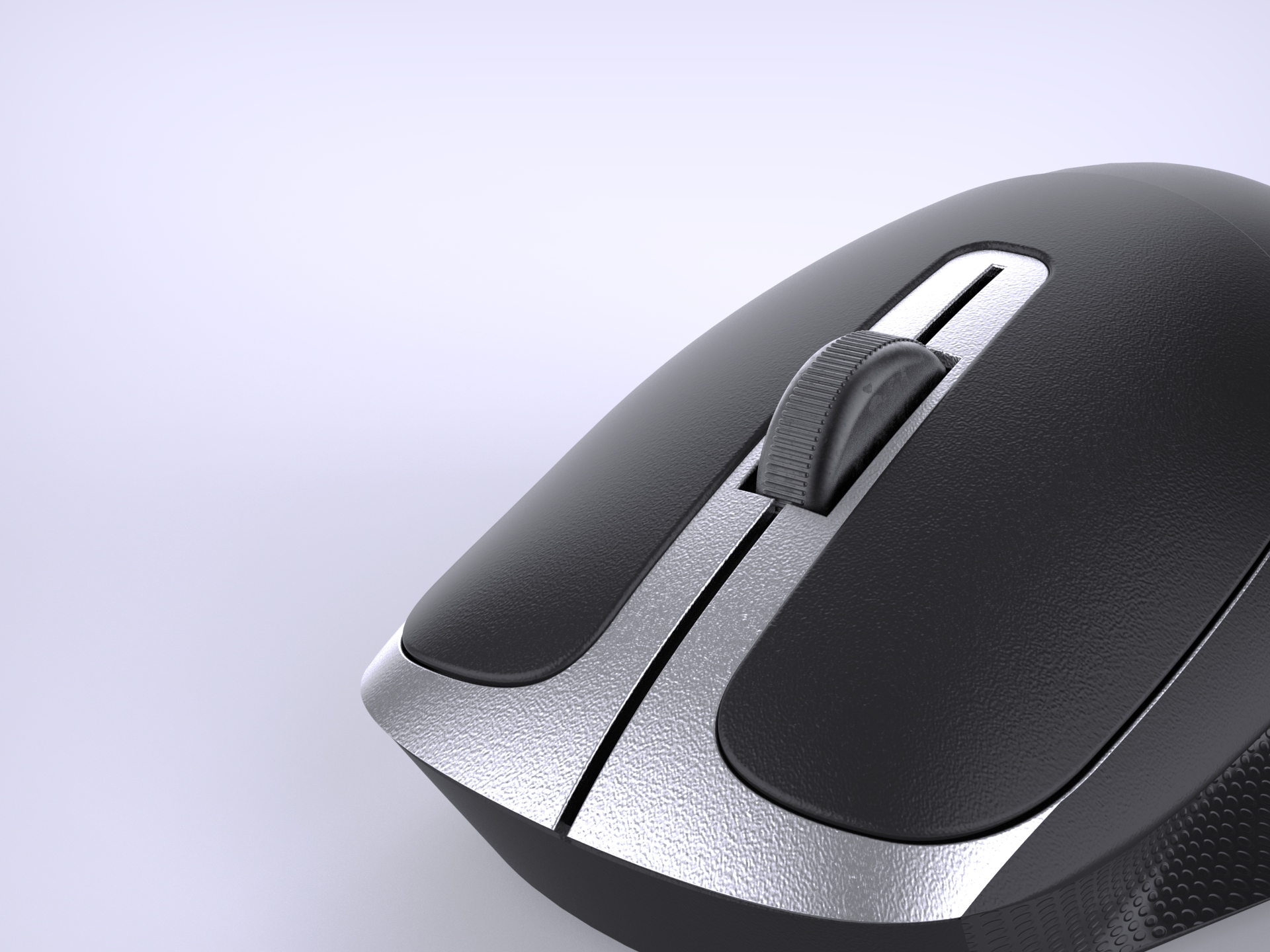Mouse modeling，Mouse rendering，texture of material，scene，