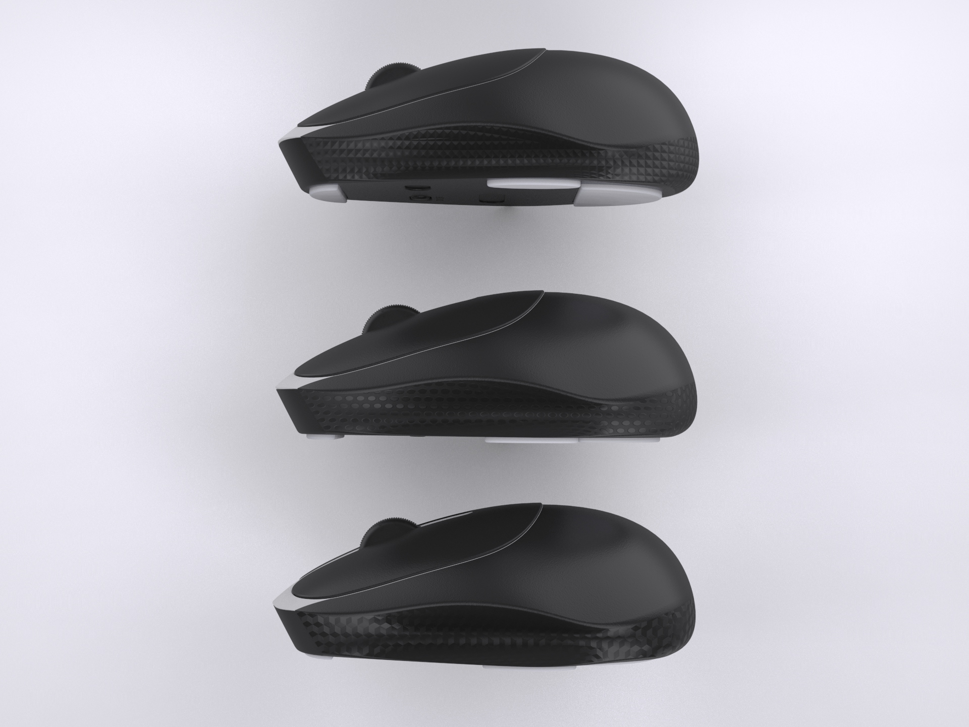 Mouse modeling，Mouse rendering，texture of material，scene，