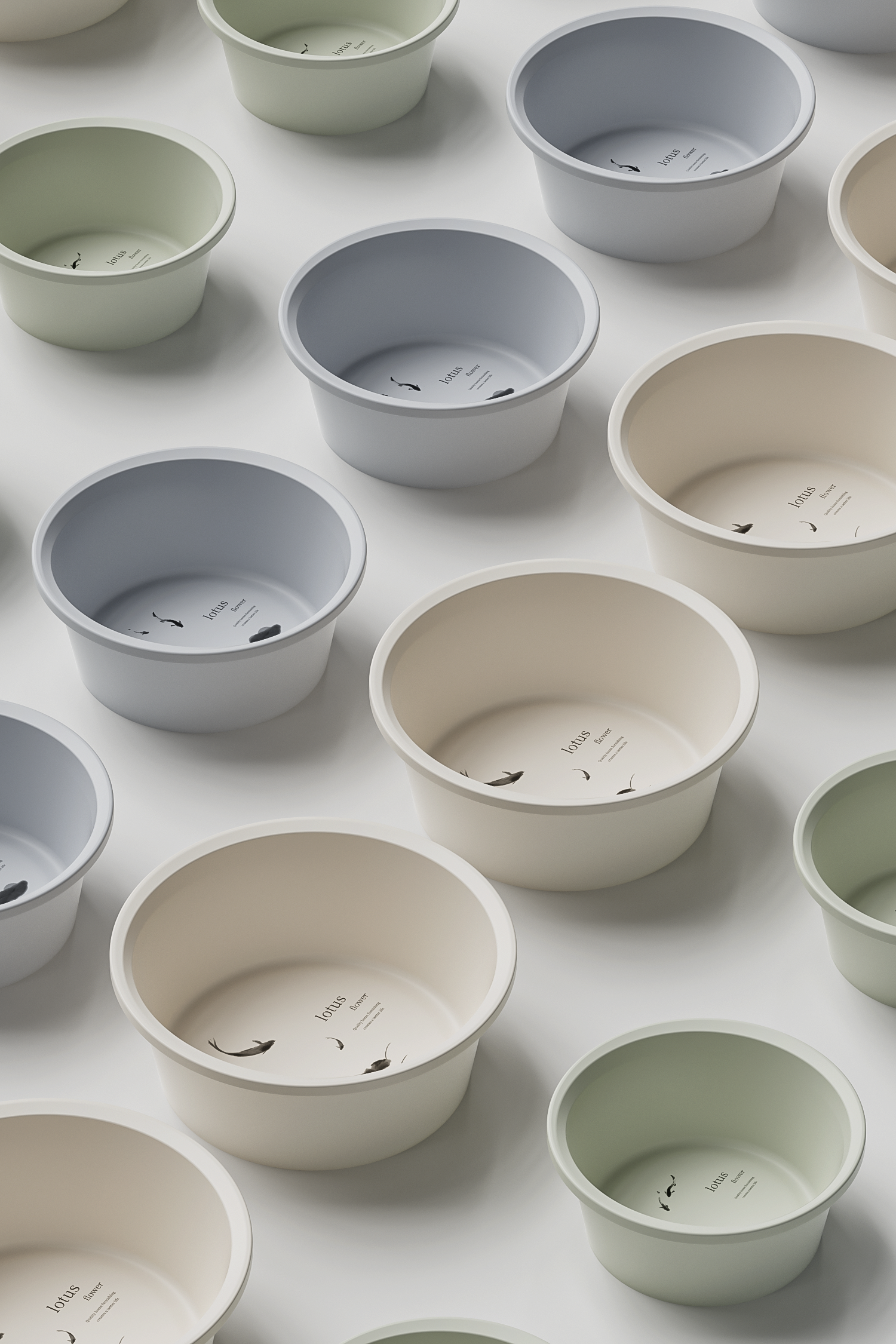 Washbasin，Ink and wash，Oriental charm，