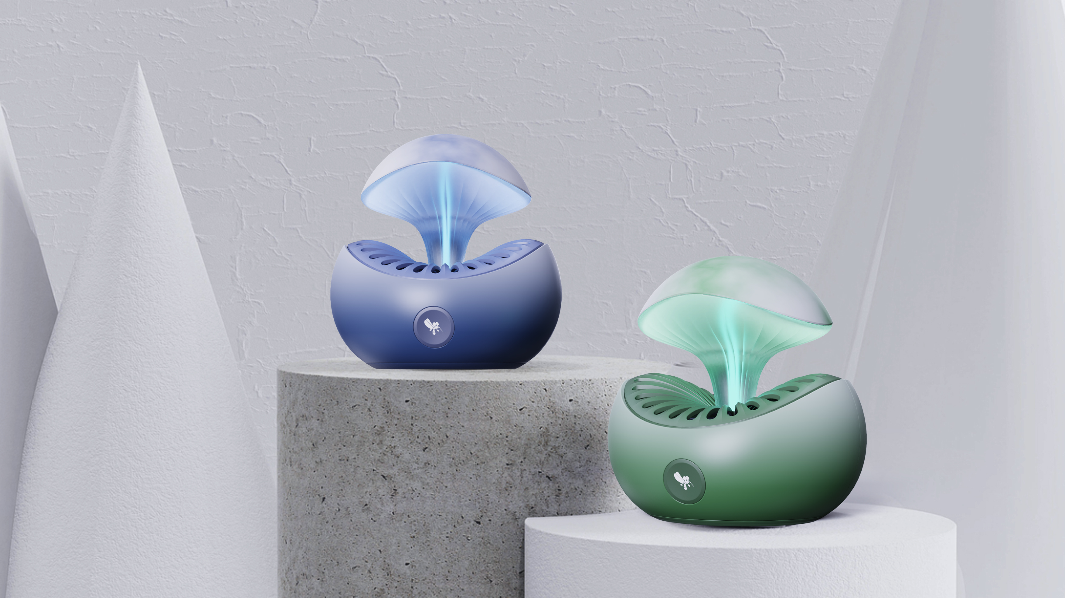 Mosquito killing lamp，Household products，Original design，Design inspiration，industrial design，