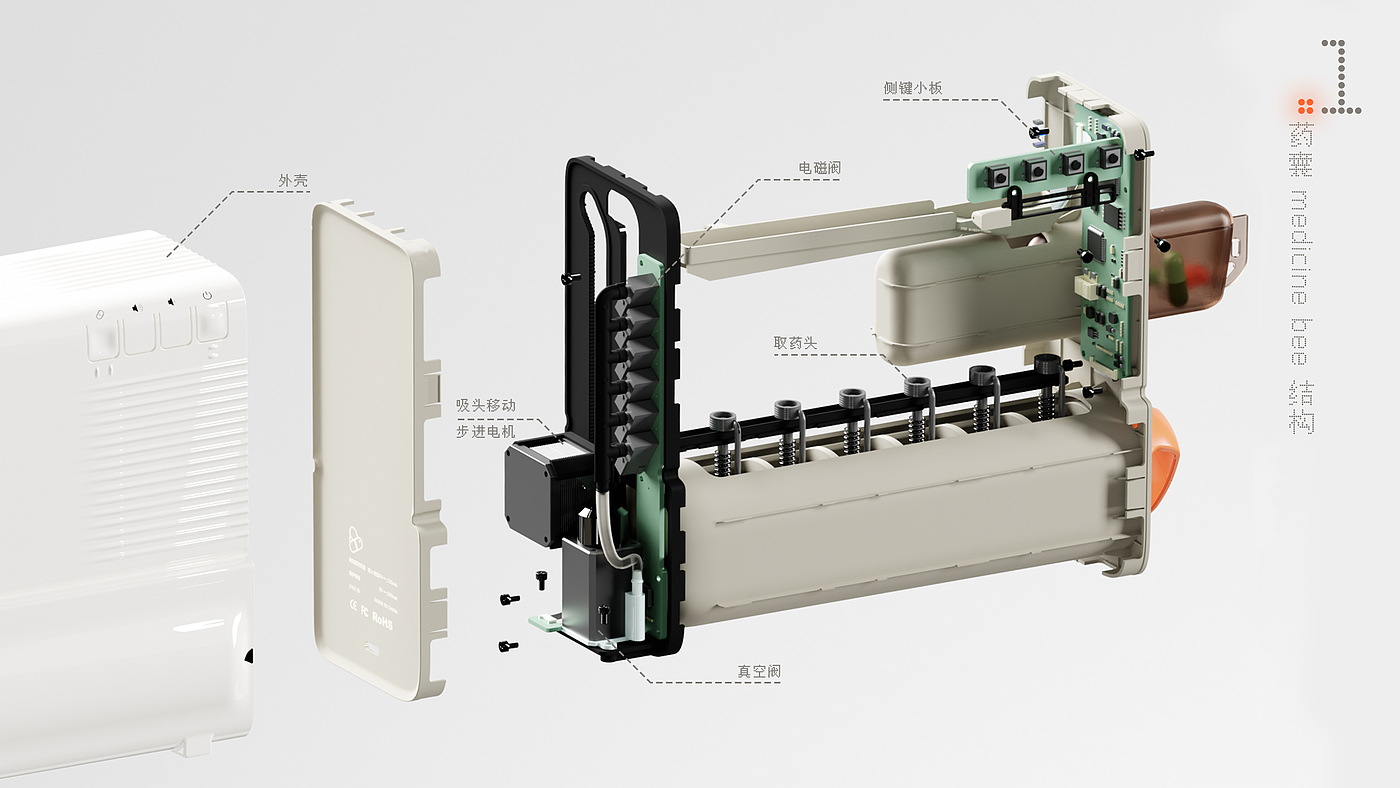 工业设计，智能，家电，风扇，药盒，