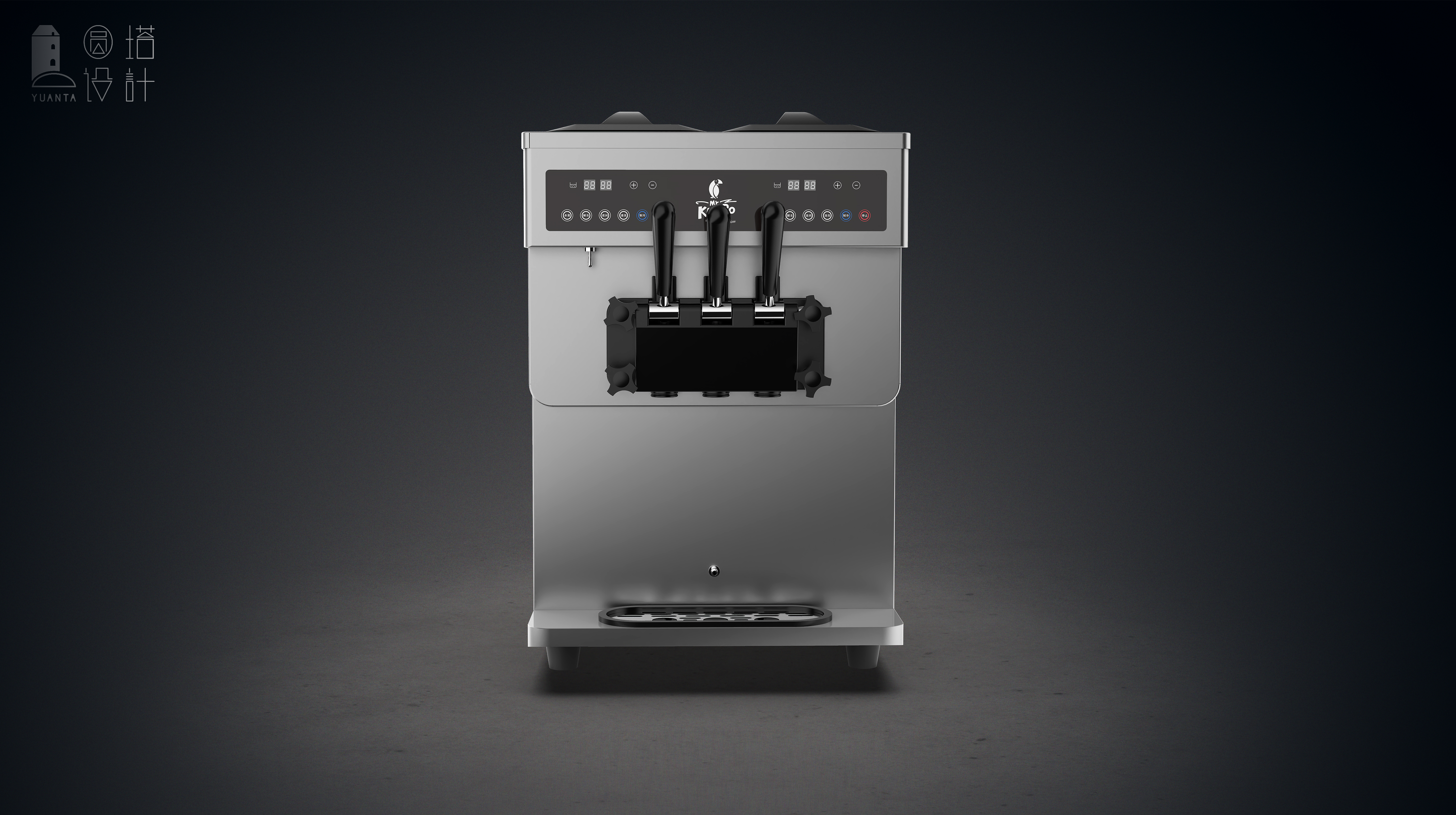 Ice cream machine，industrial design，