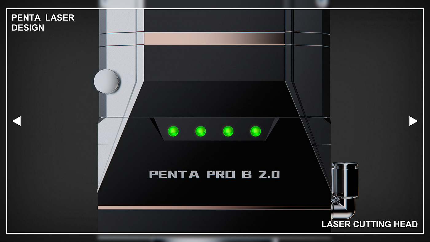 PENTA PRO B 2.0 laser cutting head，