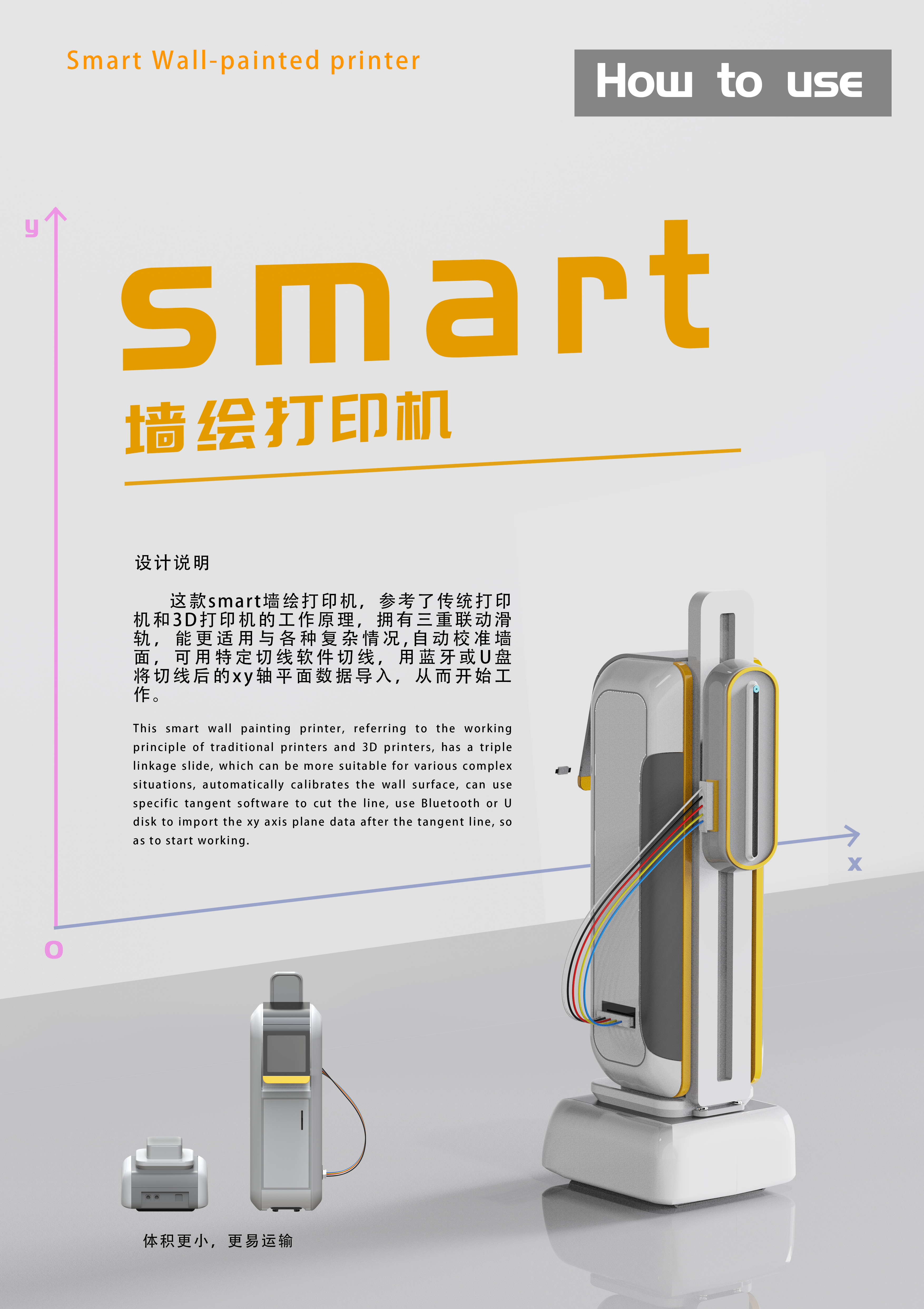 printer，Wall painting，intelligence，Slide rail，