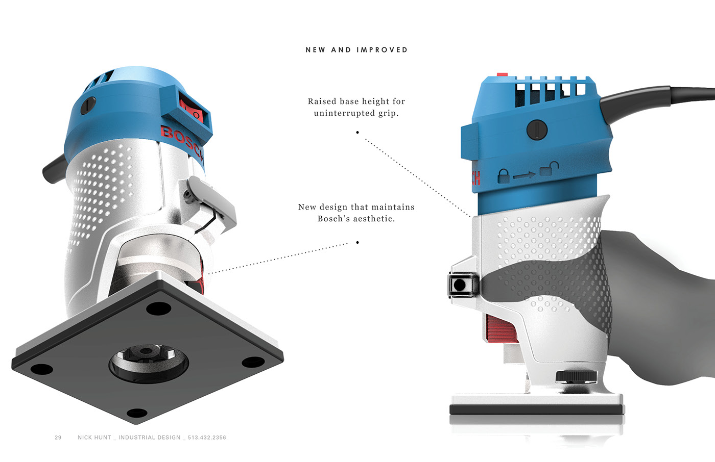 Reprint，Bosch ，tool，Redesign，