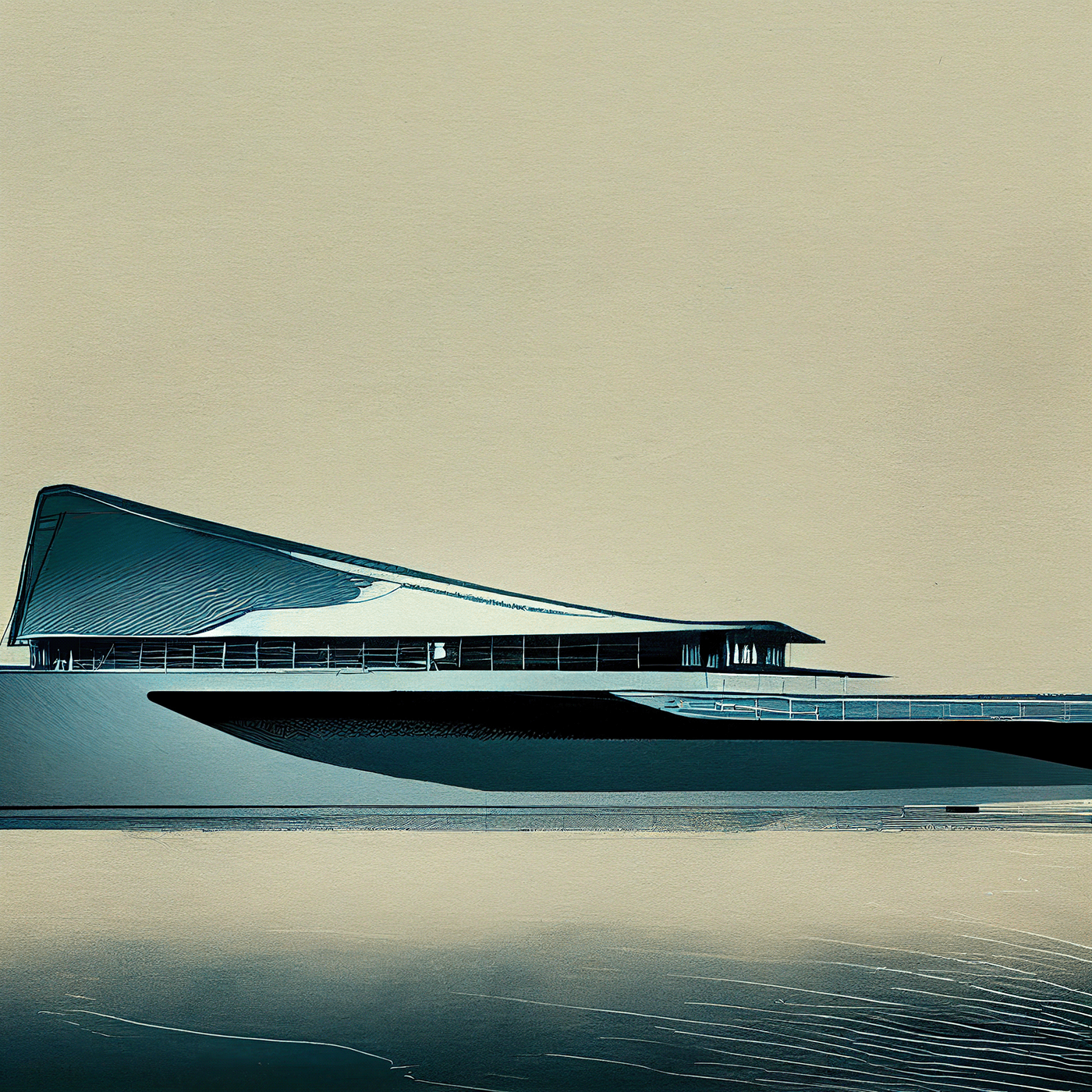 Design sketch，Yacht Design ，yacht，product design，