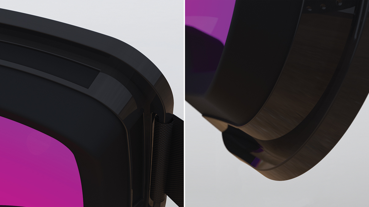 glasses，ANON，Adjustable quick rivet，oled display ，Elastic headband，