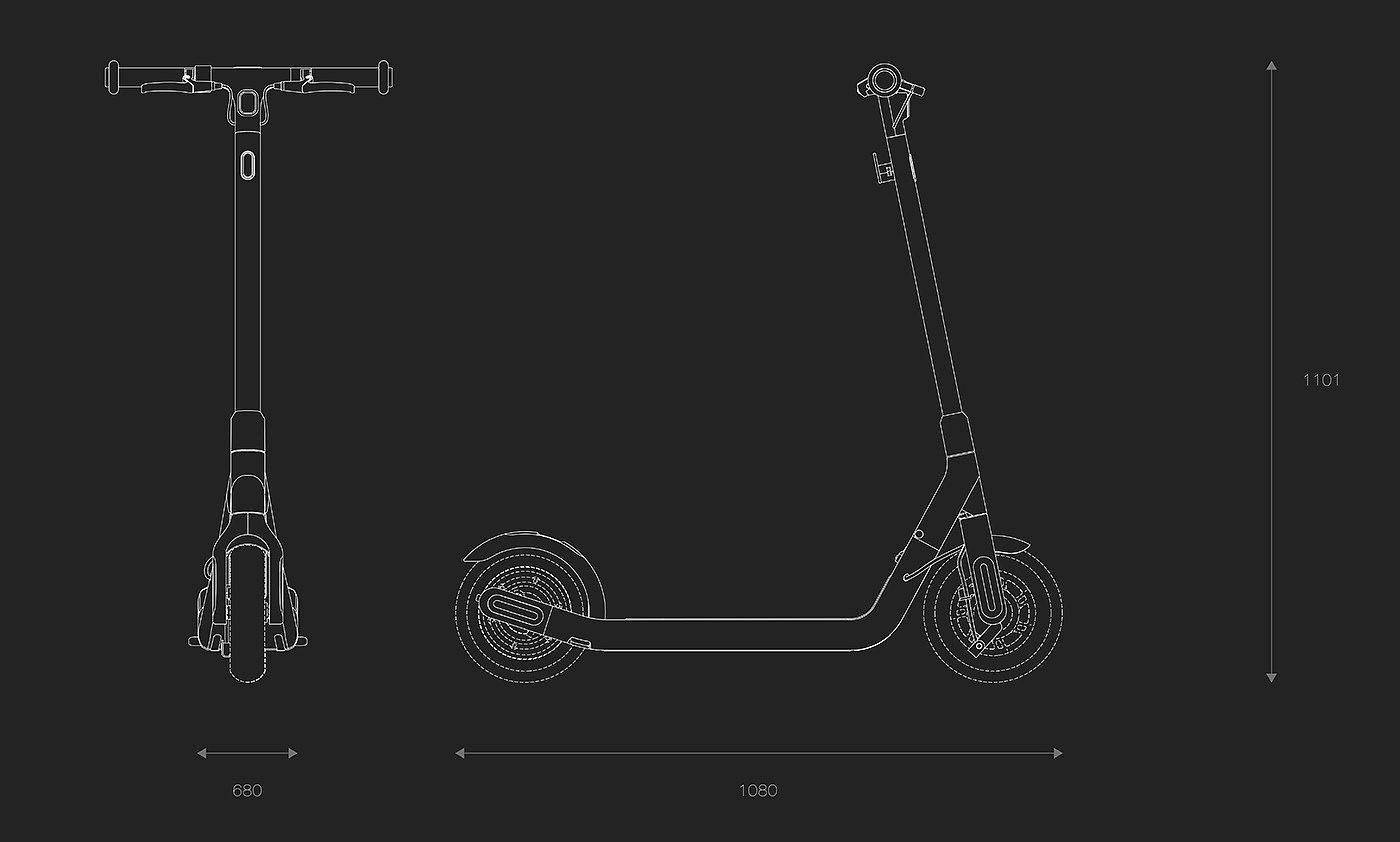 Nought.One，Electric scooter，product design，fashion，