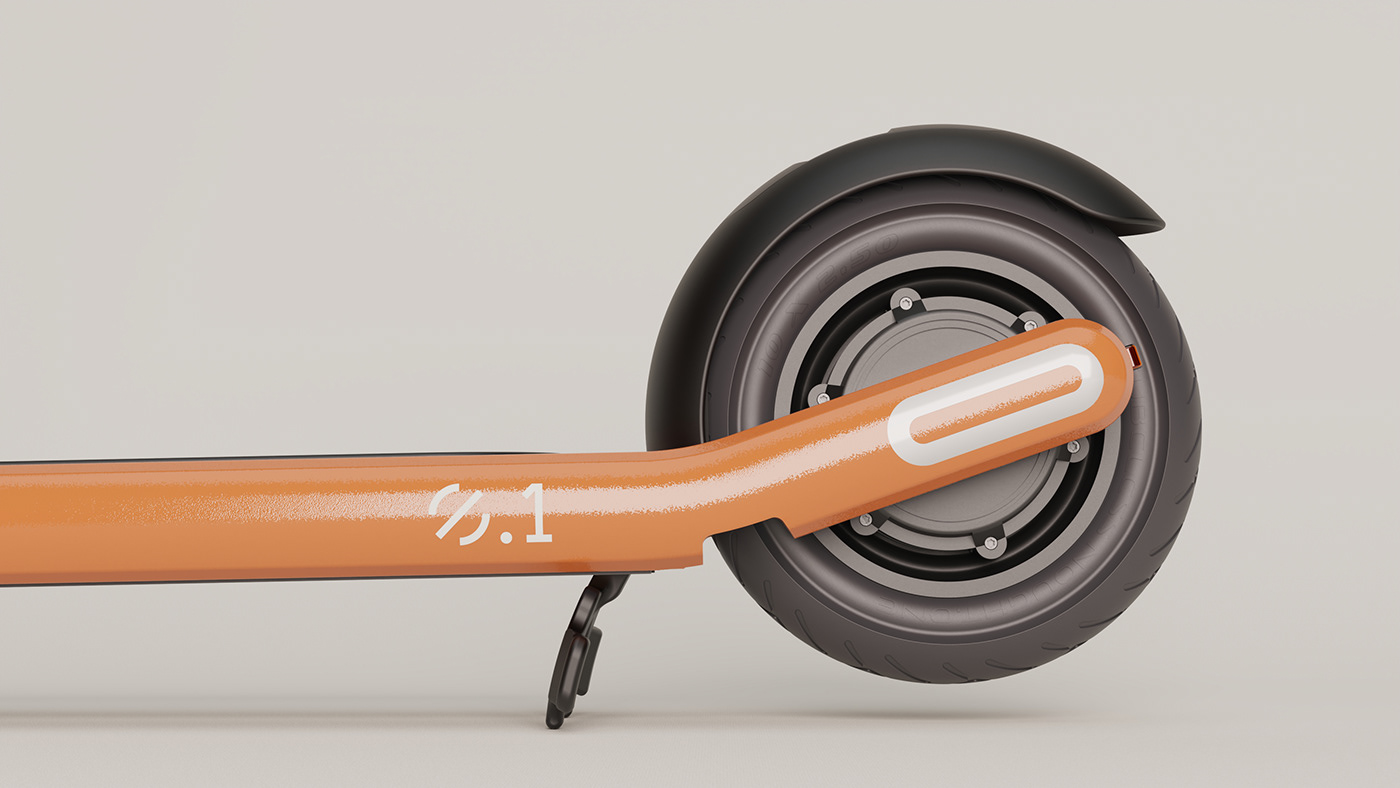 Nought.One，Electric scooter，product design，fashion，