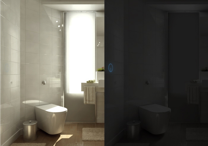 ceramic tile，switch，indoor，Shower Room，TOILET，