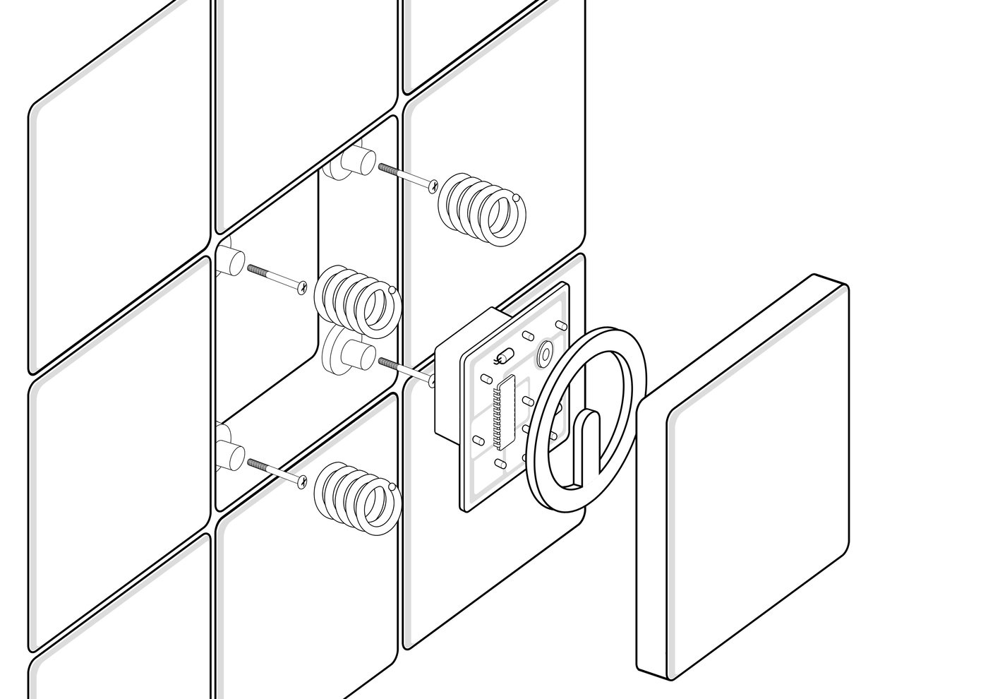 ceramic tile，switch，indoor，Shower Room，TOILET，