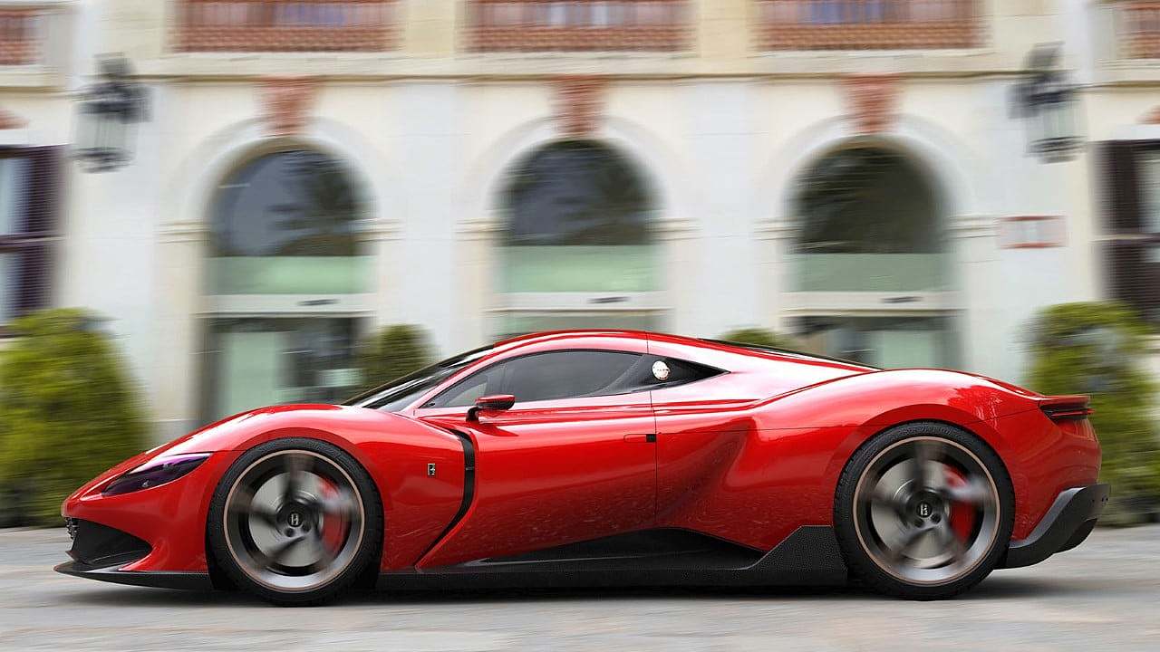 MILANO VISION GT，Sports car，Super run，