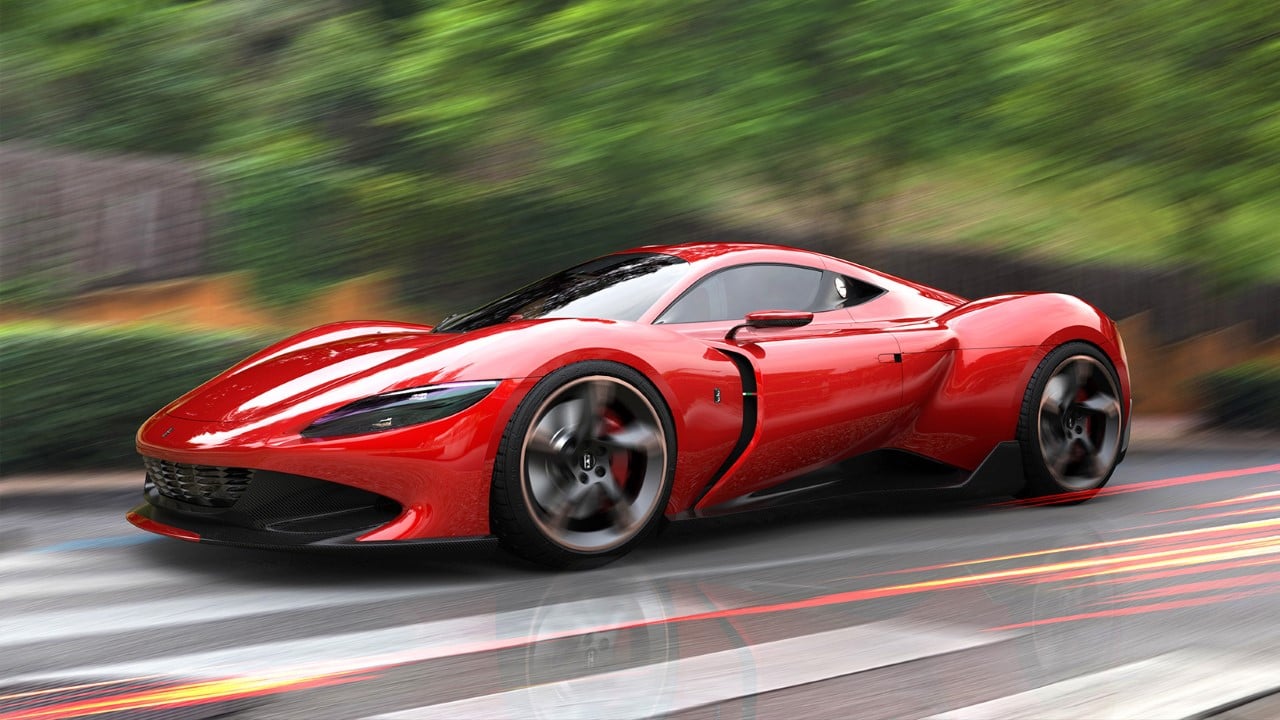 MILANO VISION GT，Sports car，Super run，