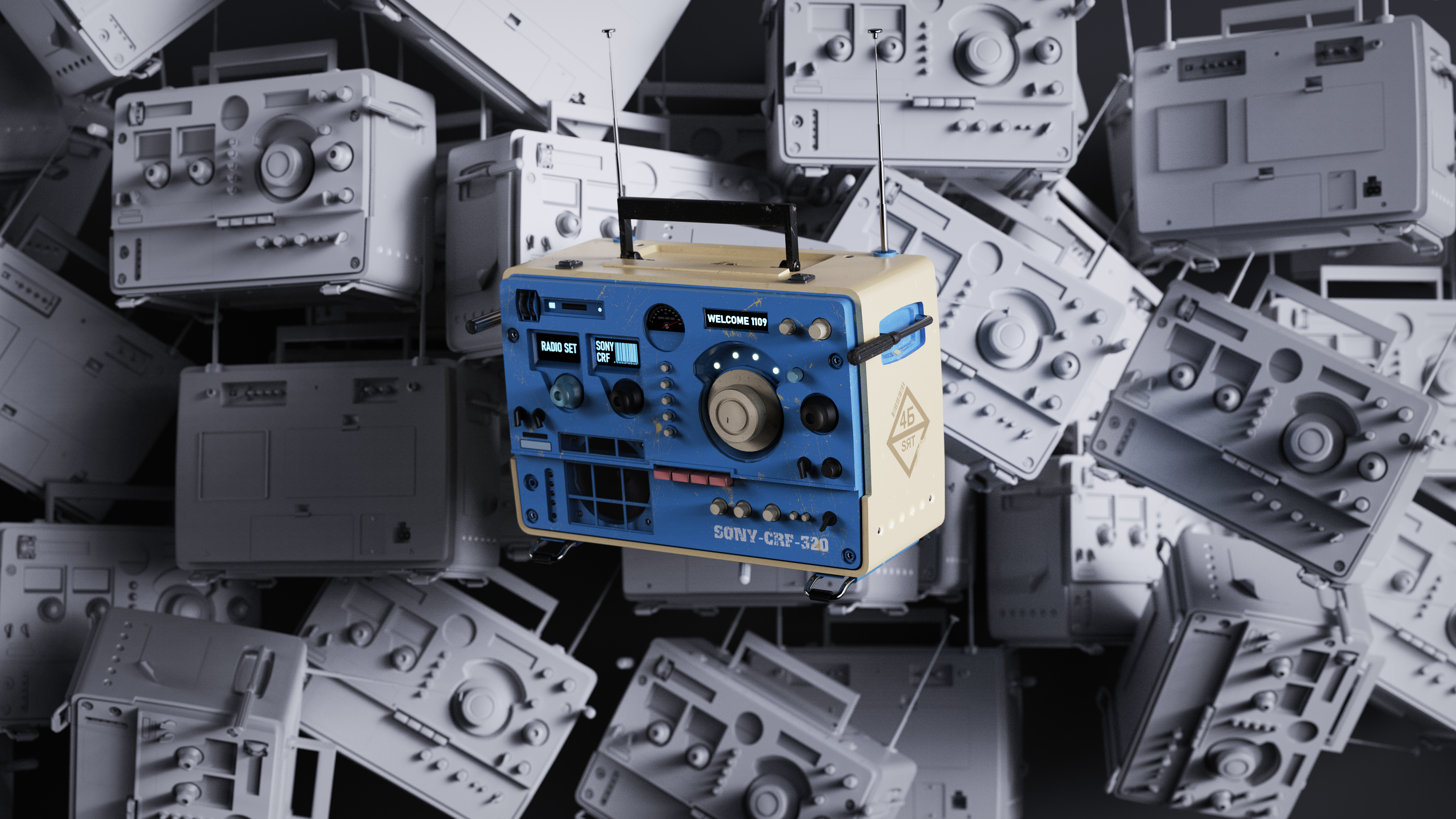 Sony，radio，small home appliances，Sony CRF-320，sony，