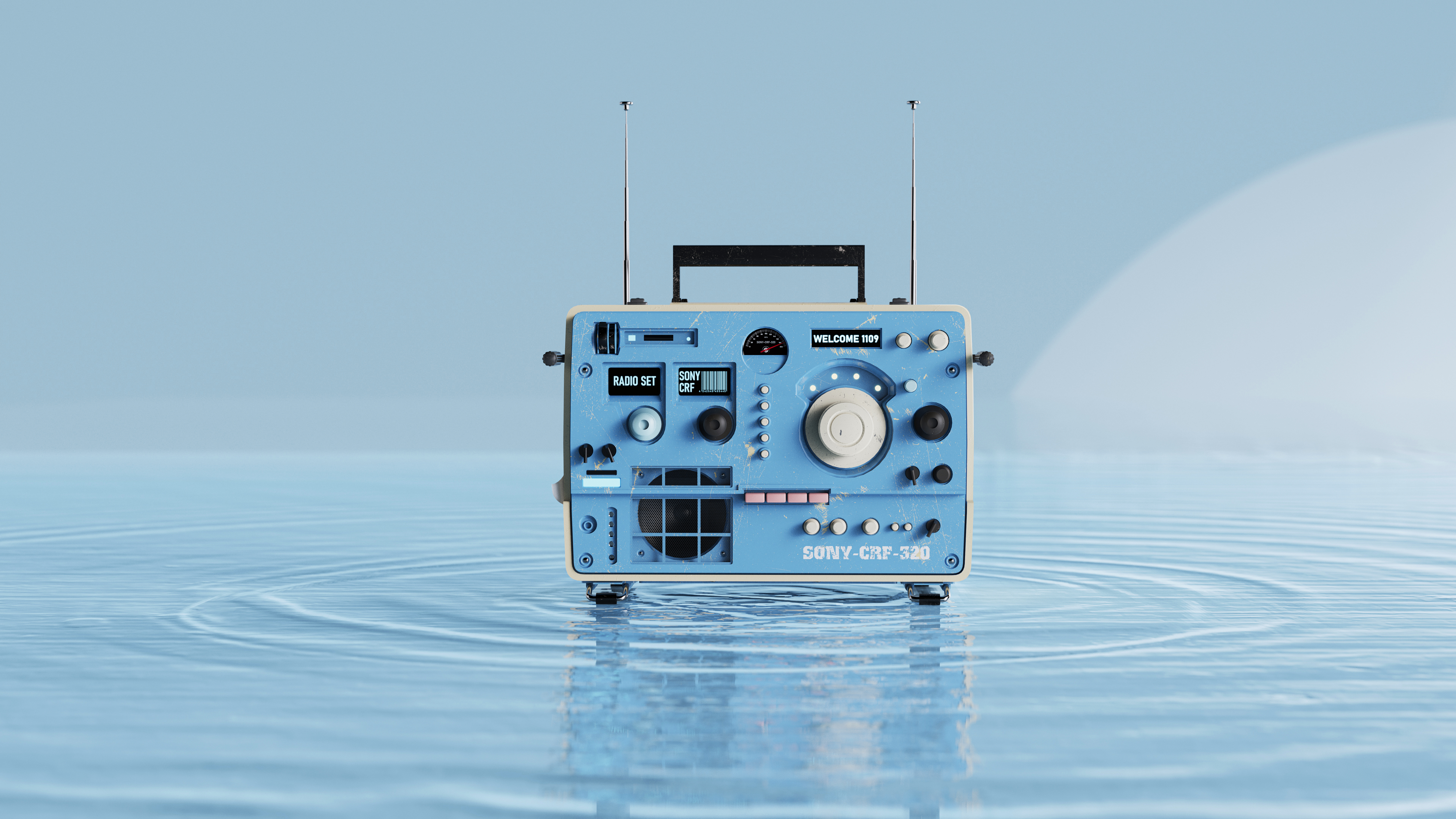 Sony，radio，small home appliances，Sony CRF-320，sony，