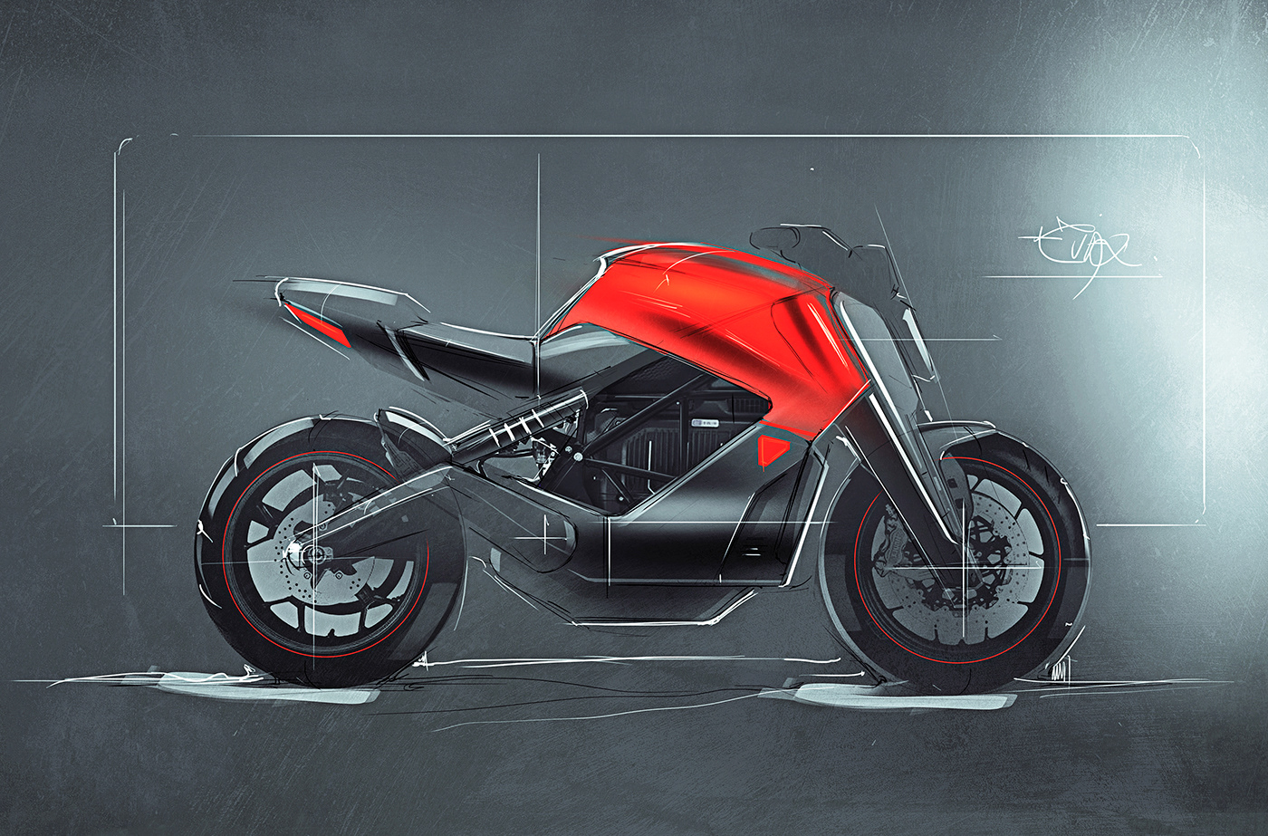 concept，product design，Appearance design，Cool，science fiction，Hand drawn，Draft，