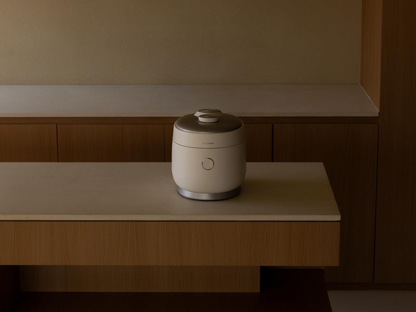 Triple rice cooker，Appearance design，exquisite，modern，kitchen，brief introduction，