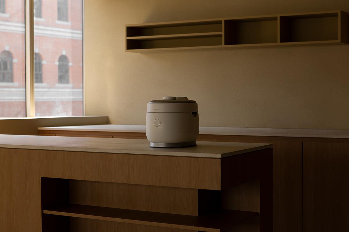 Triple rice cooker，Appearance design，exquisite，modern，kitchen，brief introduction，