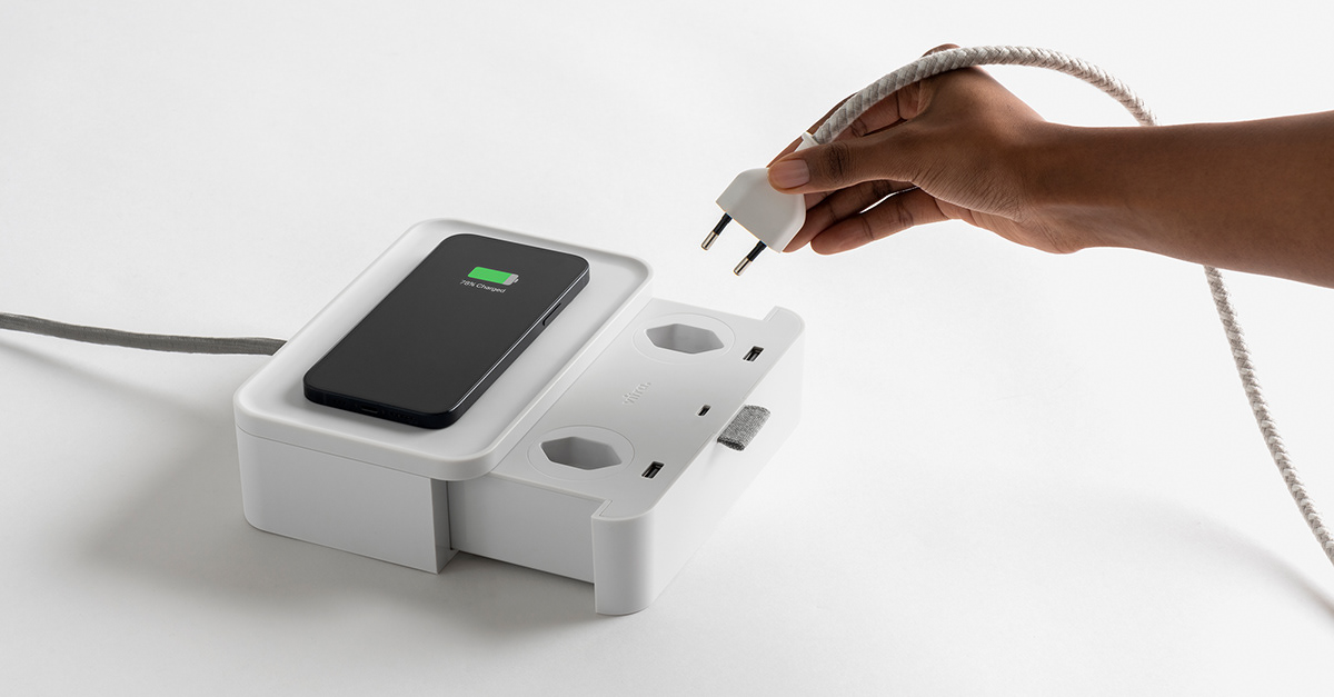 product design，Appearance design，exquisite，Porous charger，